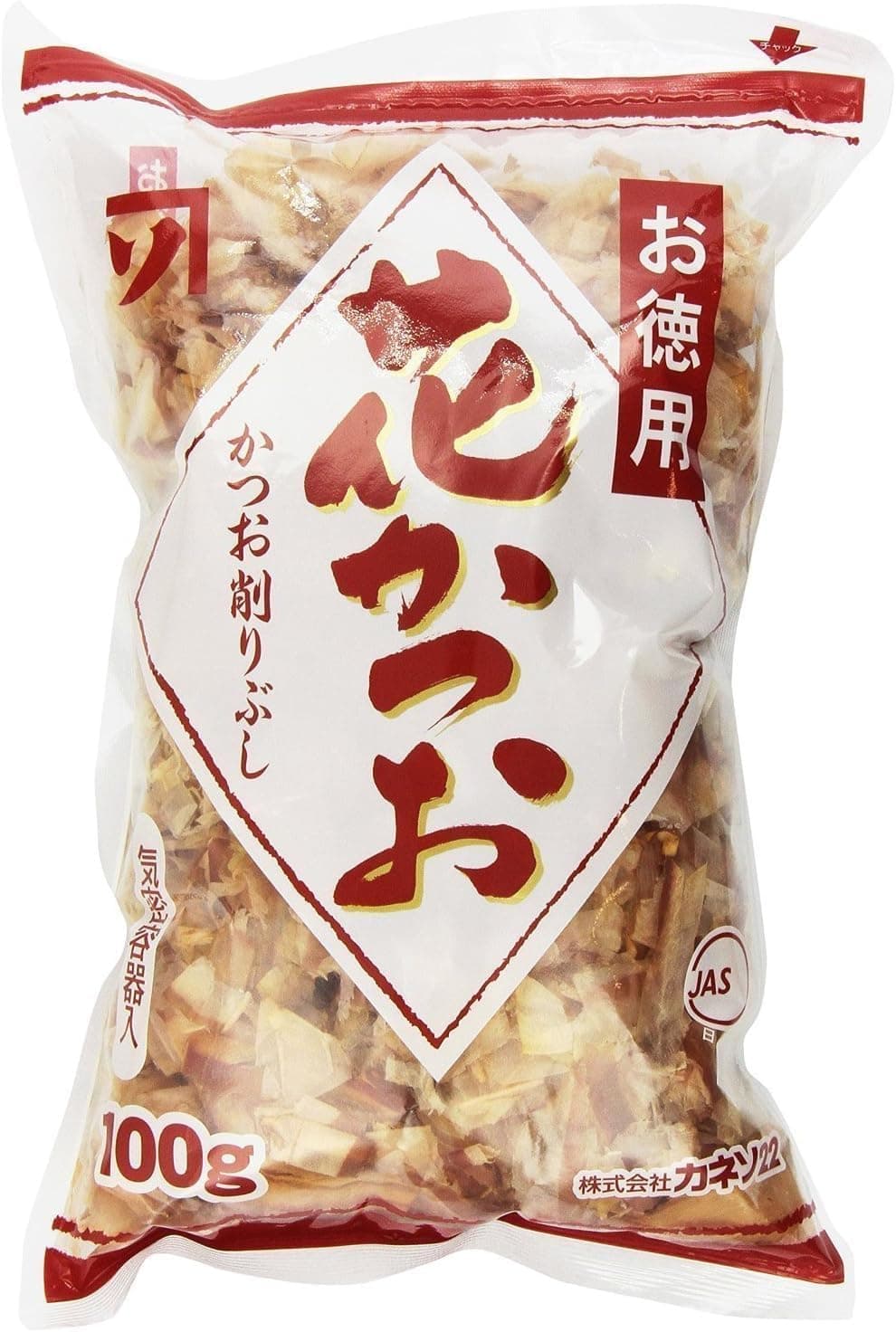 Extra Large Bonito Flakes Big Value Pack - 3.52 Oz - For Cat, Feline & More - Japanese Premium Gourmet Quality