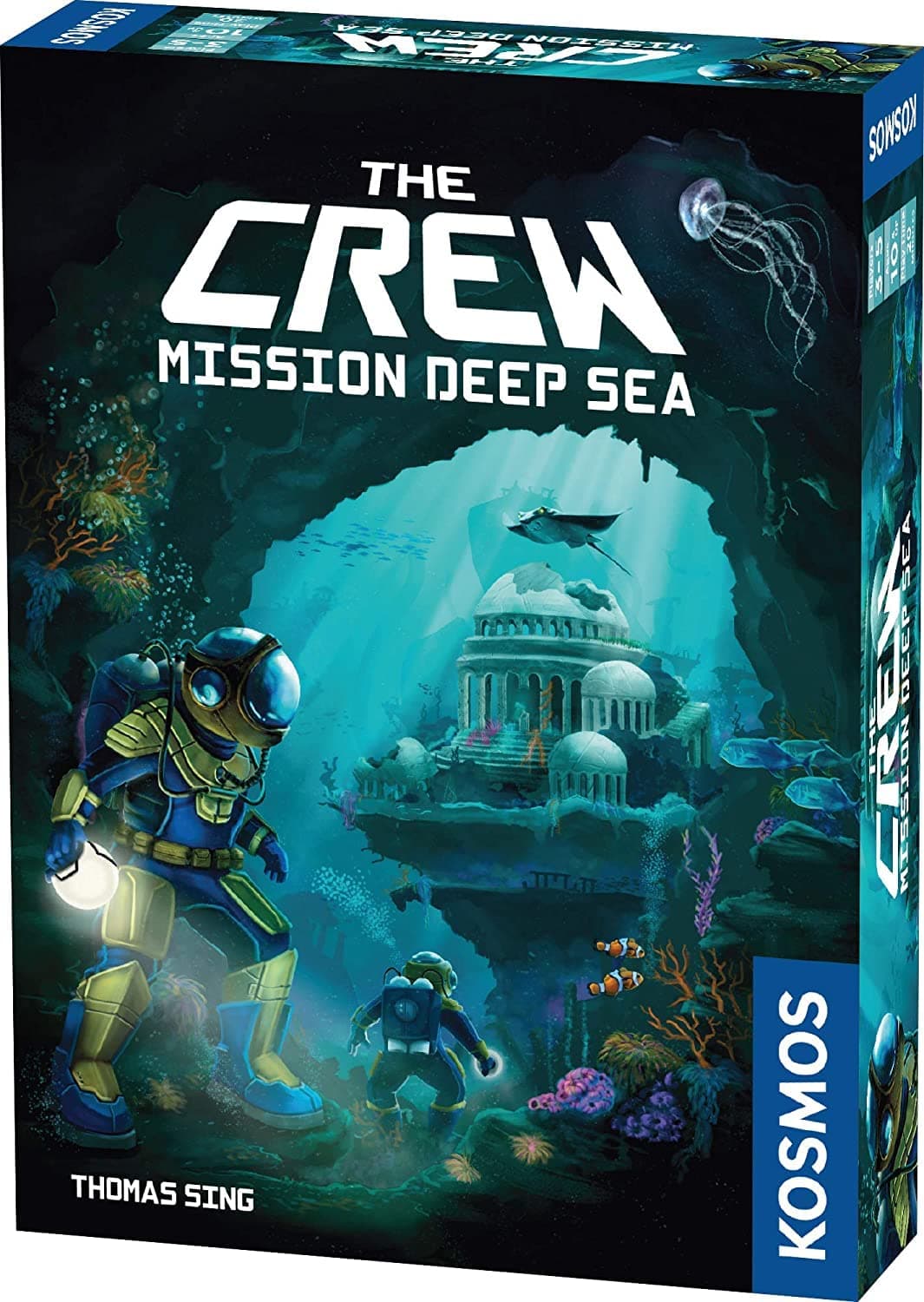 Thames & Kosmos The Crew: Mission Deep Sea - Black - One Size - 2021 - Card Game - Age 12+