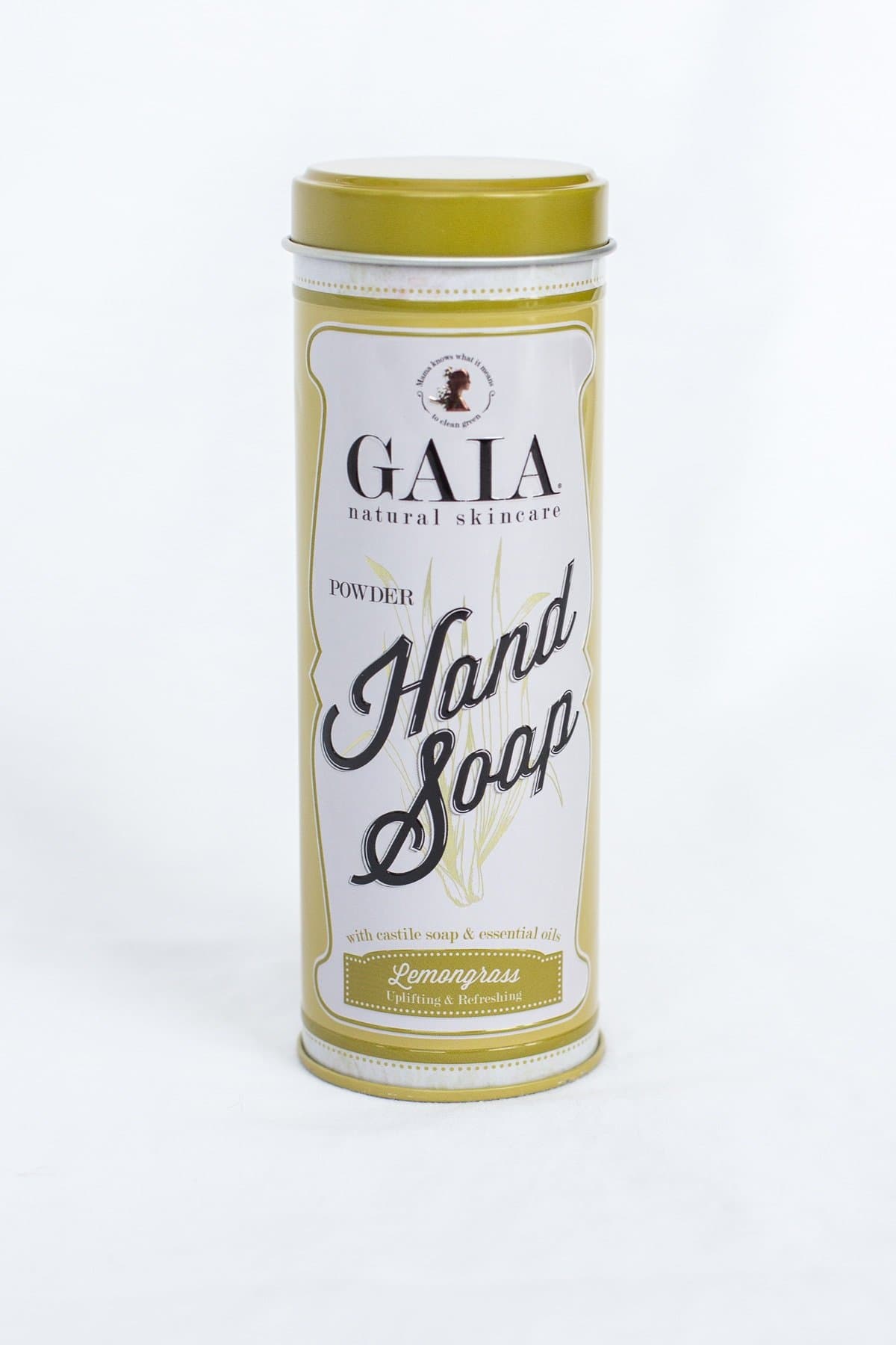 Castile Powder Hand Soap with Essential Oil, Lemongrass