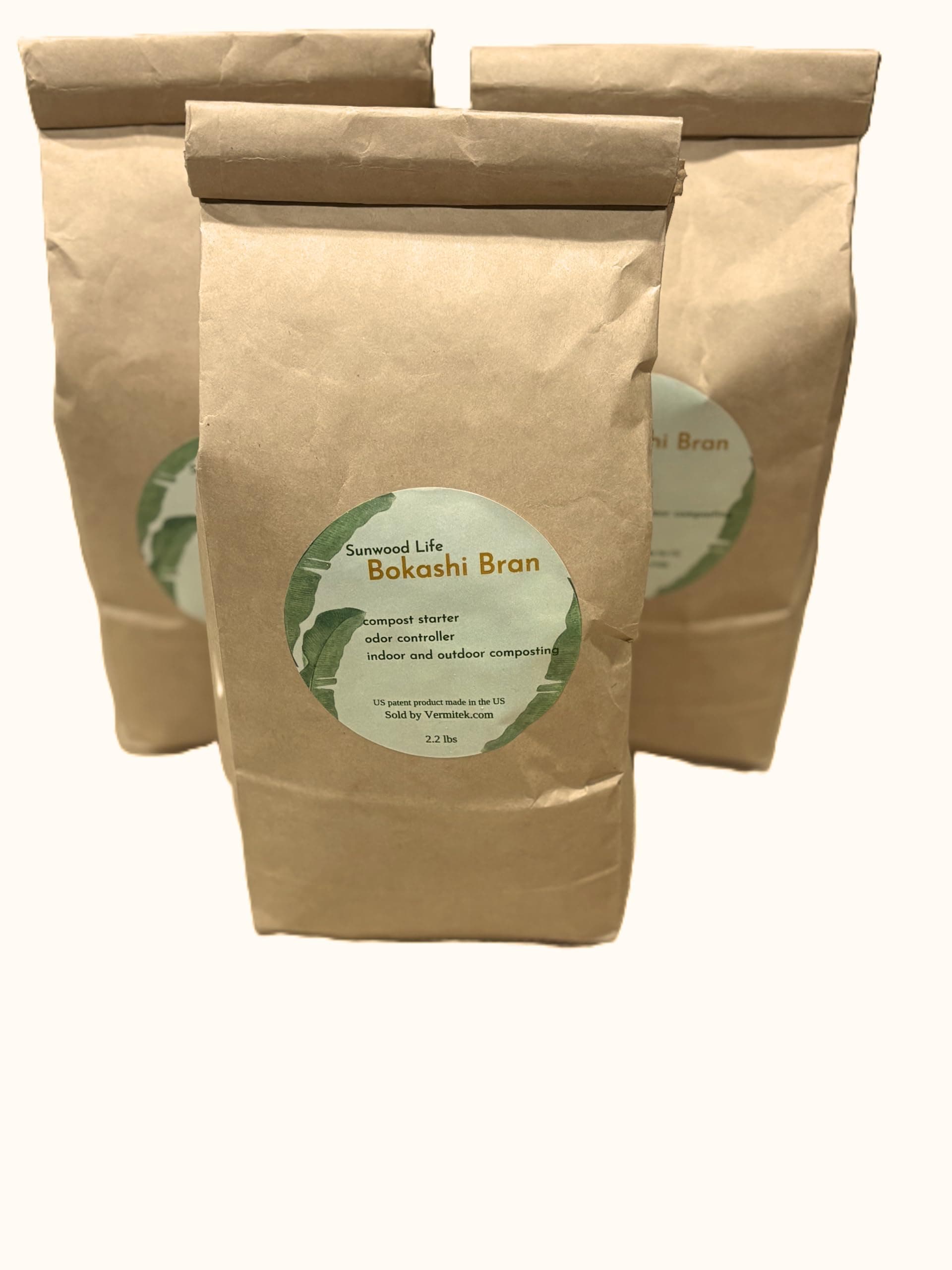 Premium Bokashi Bran-6.6 lbs - Excellent for Food Waste Composting, Graden and Pet Ordors Control