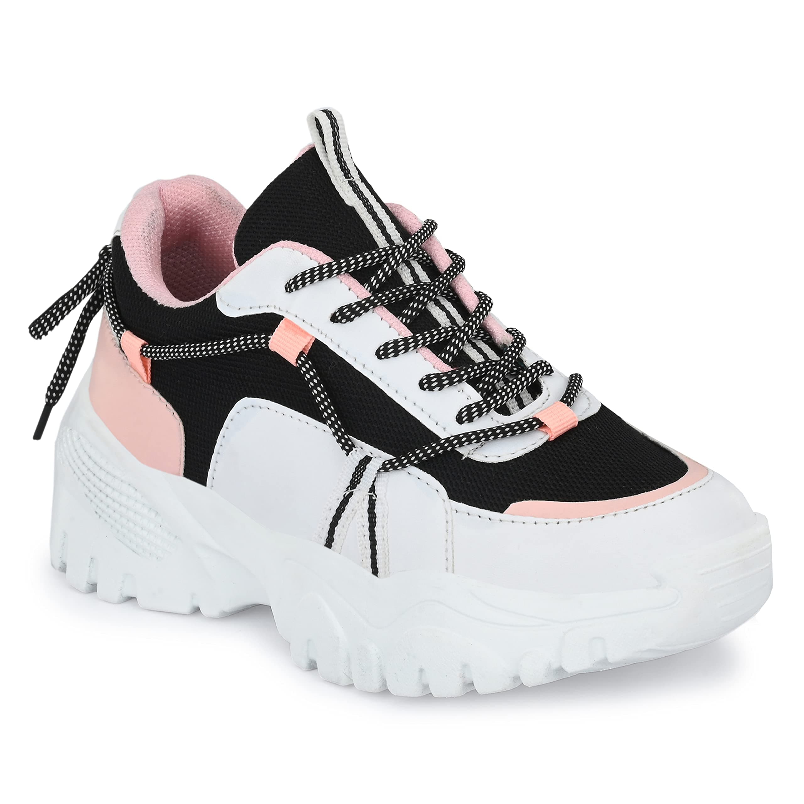 Layasa Comfotable Lightweight Casual Lace-up Sneaker for Women/Girls