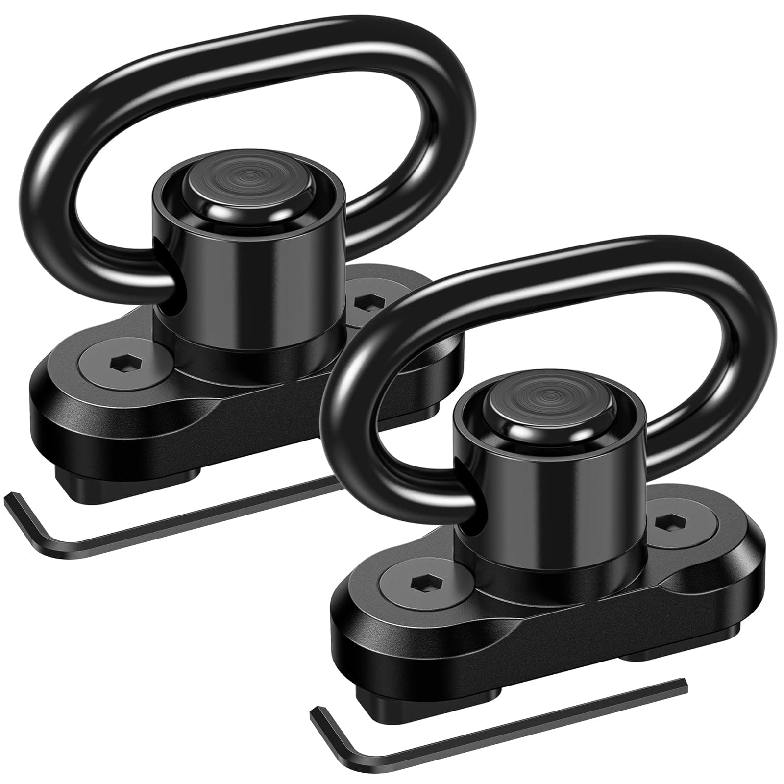 CVLIFE Sling Swivel Mount 1.25" Traditional Sling Mount for Two Point Sling