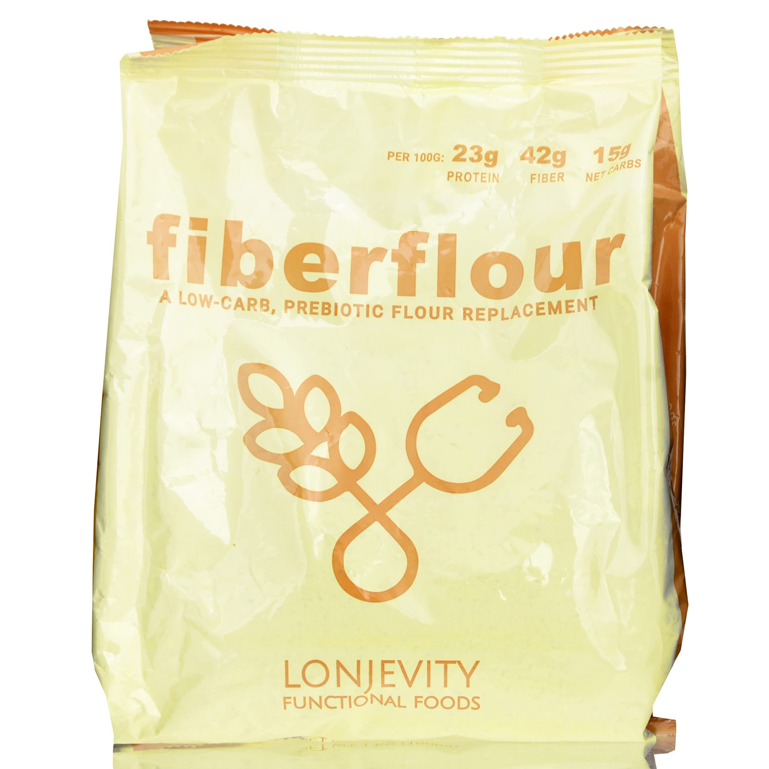 Fiberflour: Low Carb, High Fibre Ketogenic Bread Flour Substitute & Baking Mix (1KG).