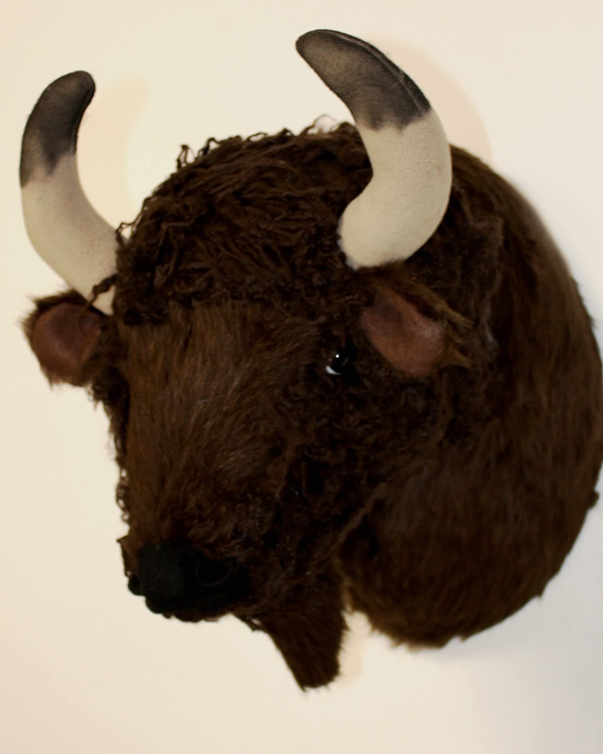 Buffalo large Plush Wall Mount - 'Tatanka'