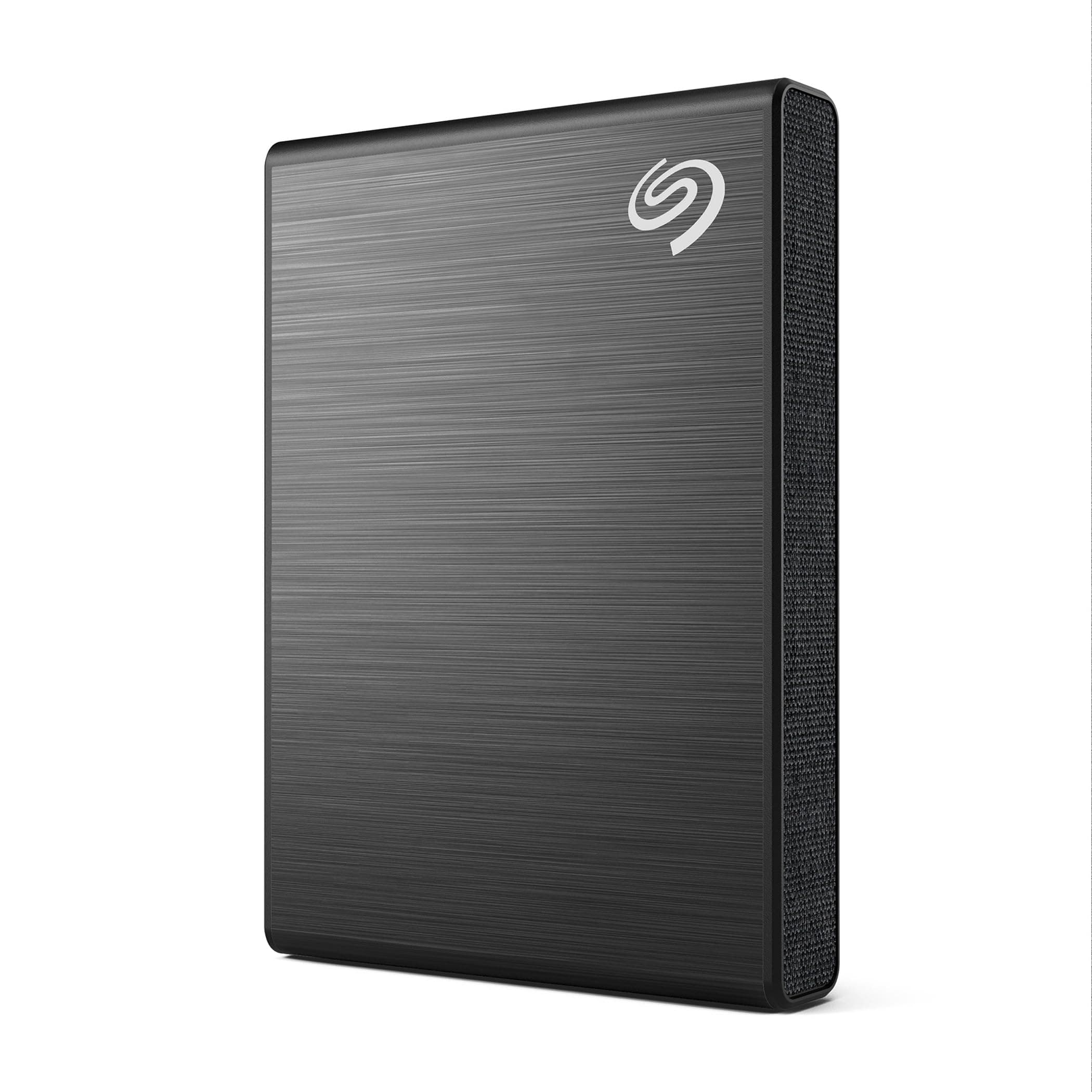 One Touch SSD 1TB External SSD Portable – Black, speeds up to 1030MB/s, 6mo Mylio Photo+ subscription, 6mo Dropbox Backup Plan and Rescue Services (STKG1000400)