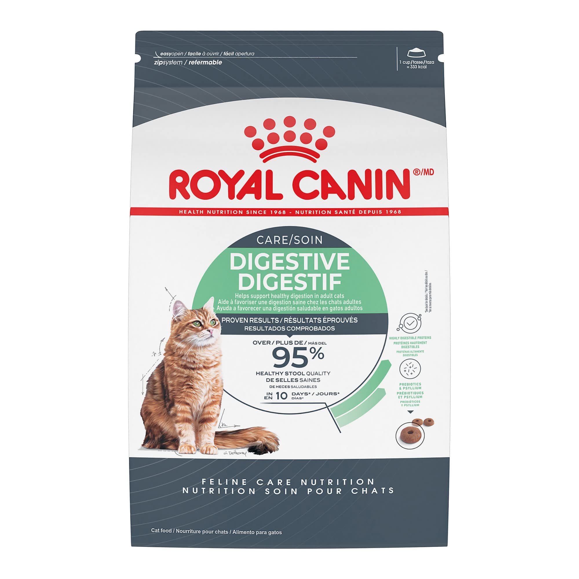 Digestive Care Dry Cat Food, 6 lb bag