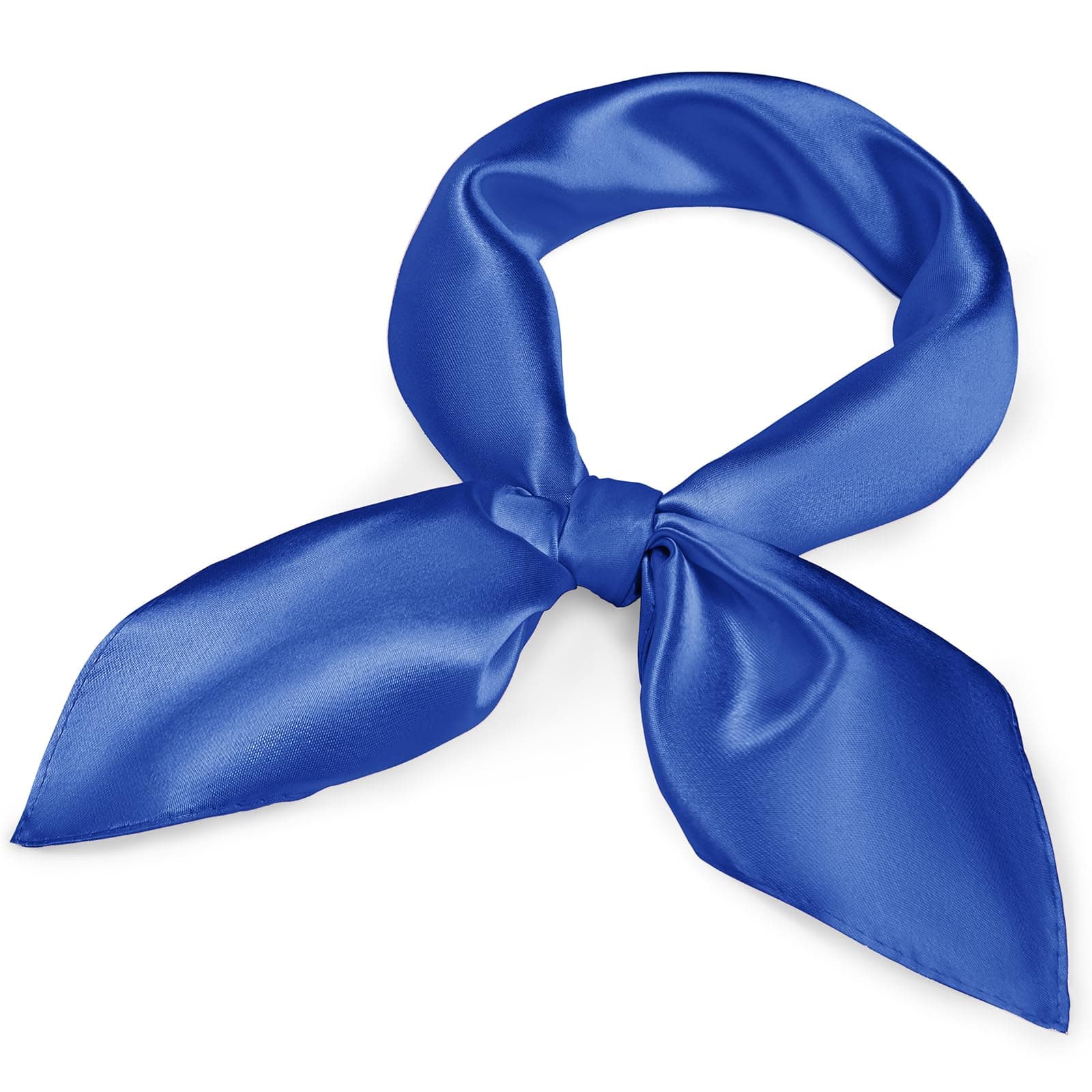 Women Silk Feeling Scarf Satin Head Scarves Square Wrap Neck Scarf Lightweight Silk Like Bandana