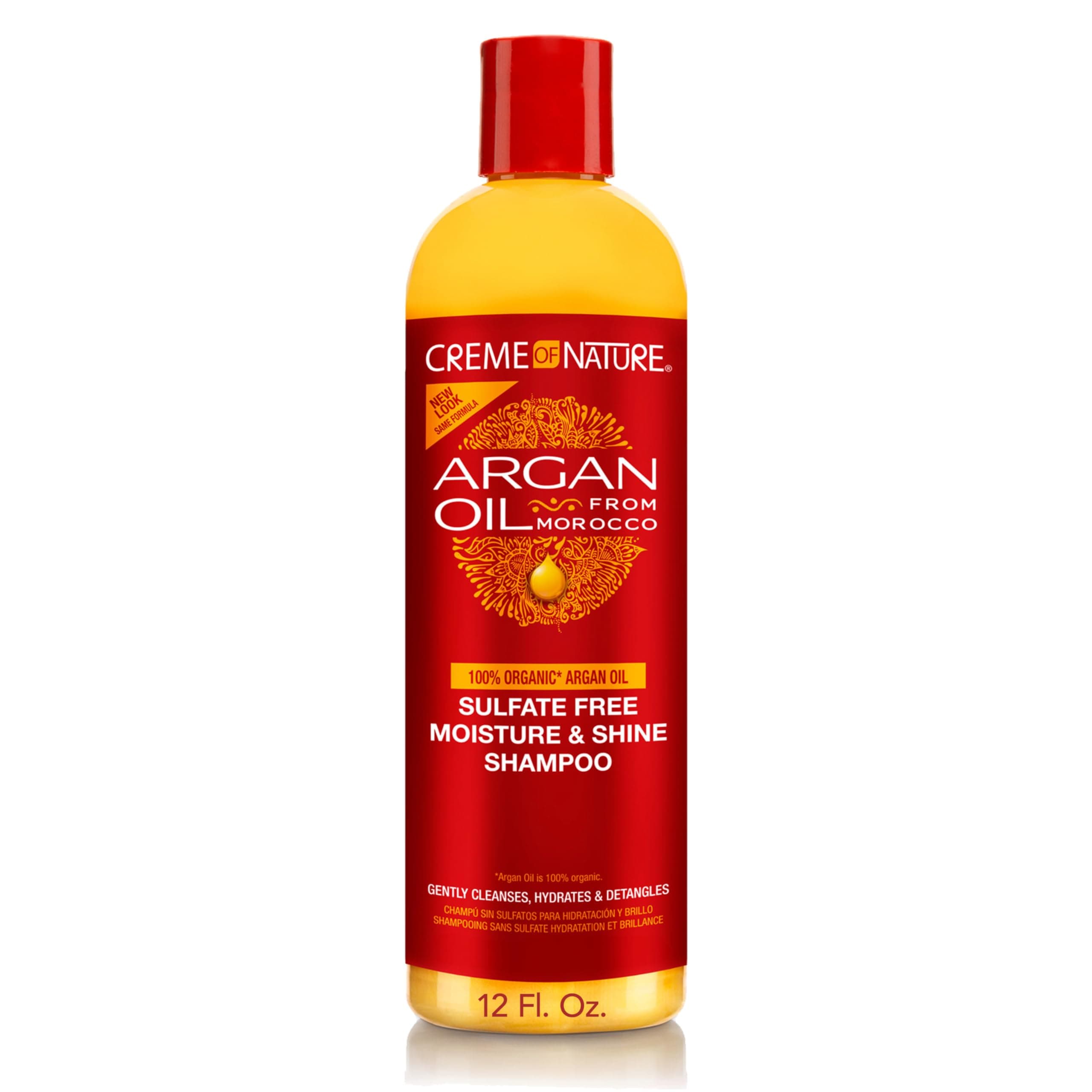 Argan Oil From Morocco Moisture & Shine Sulfate-Free Shampoo, 354 ml
