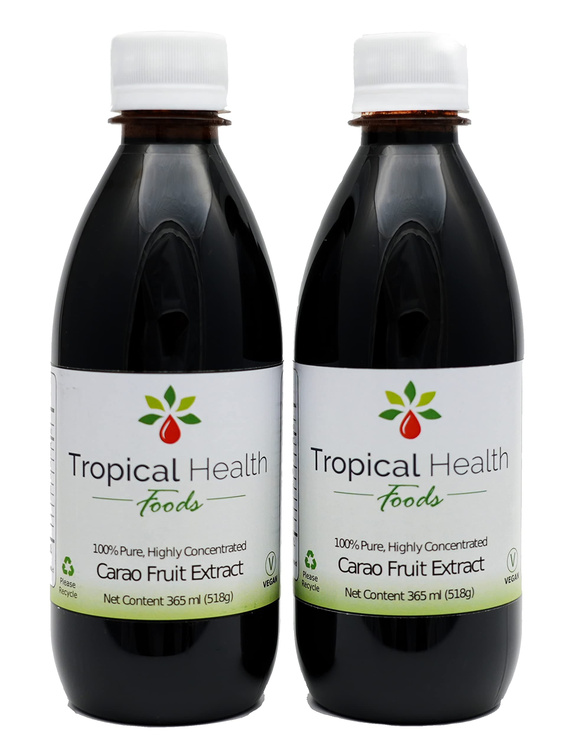 Carao Fruit Extract - Proven Natural Remedy for Anemia - Blood Building Superfood – 2 Bottles