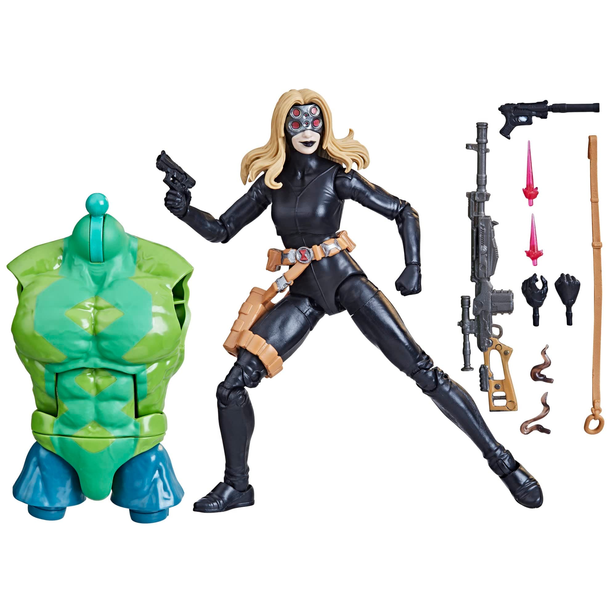 Marvel Hasbro Legends Series: Yelena Belova Black Widow, Classic Comic Legends Action Figure, 15 cm