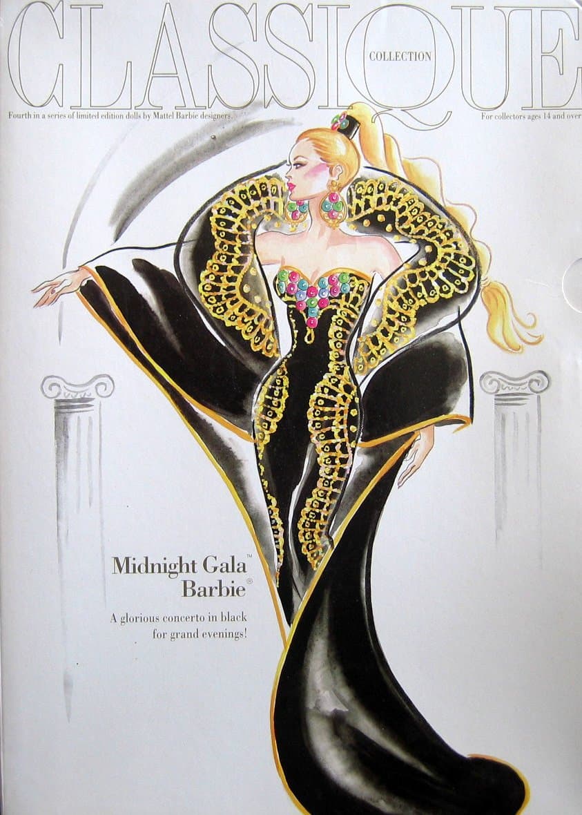 Mattel - Midnight Gala Doll 1995