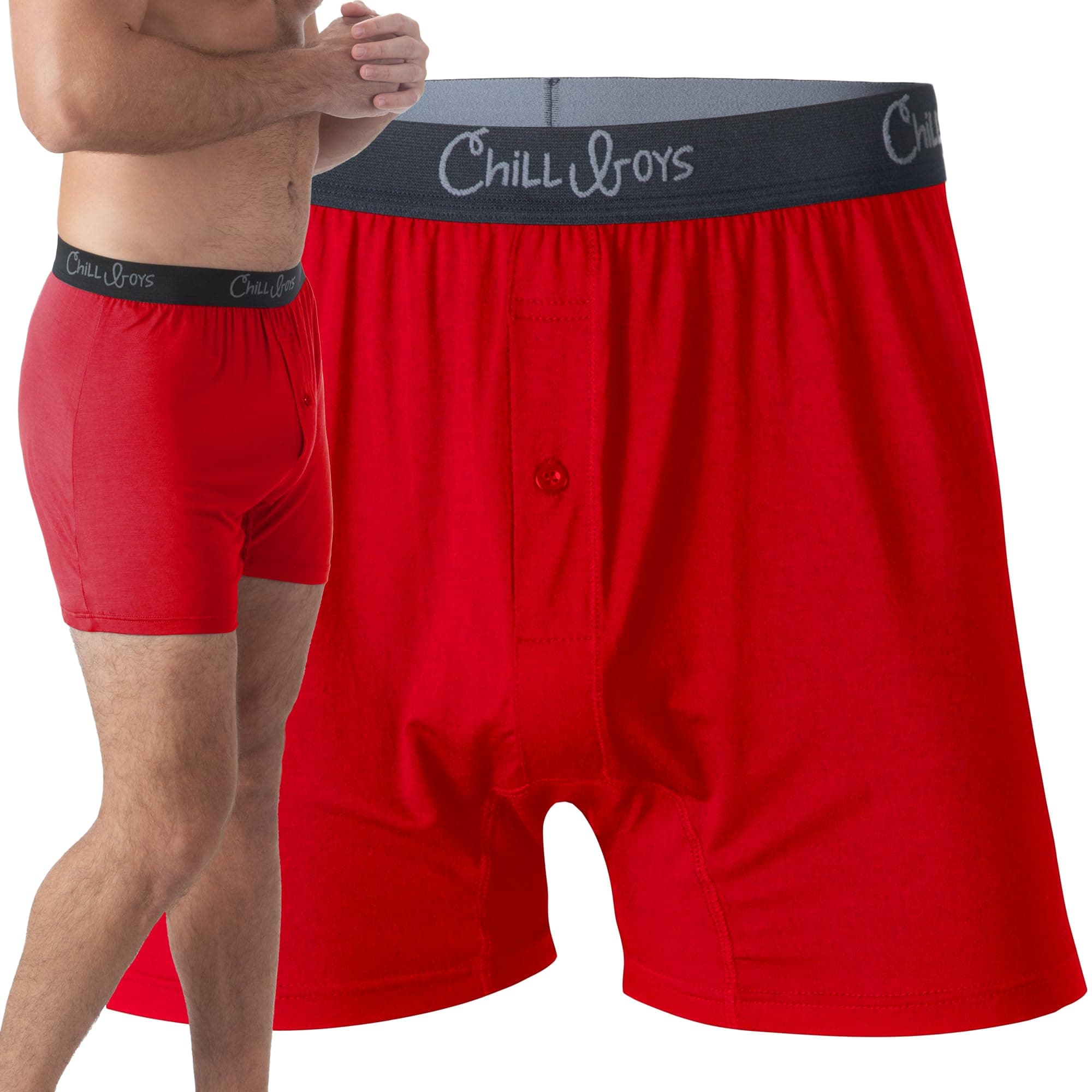 Viscose from Bamboo Boxers for Men - Cool Comfortable, Soft Breathable Men's Underwear - Boxer Shorts