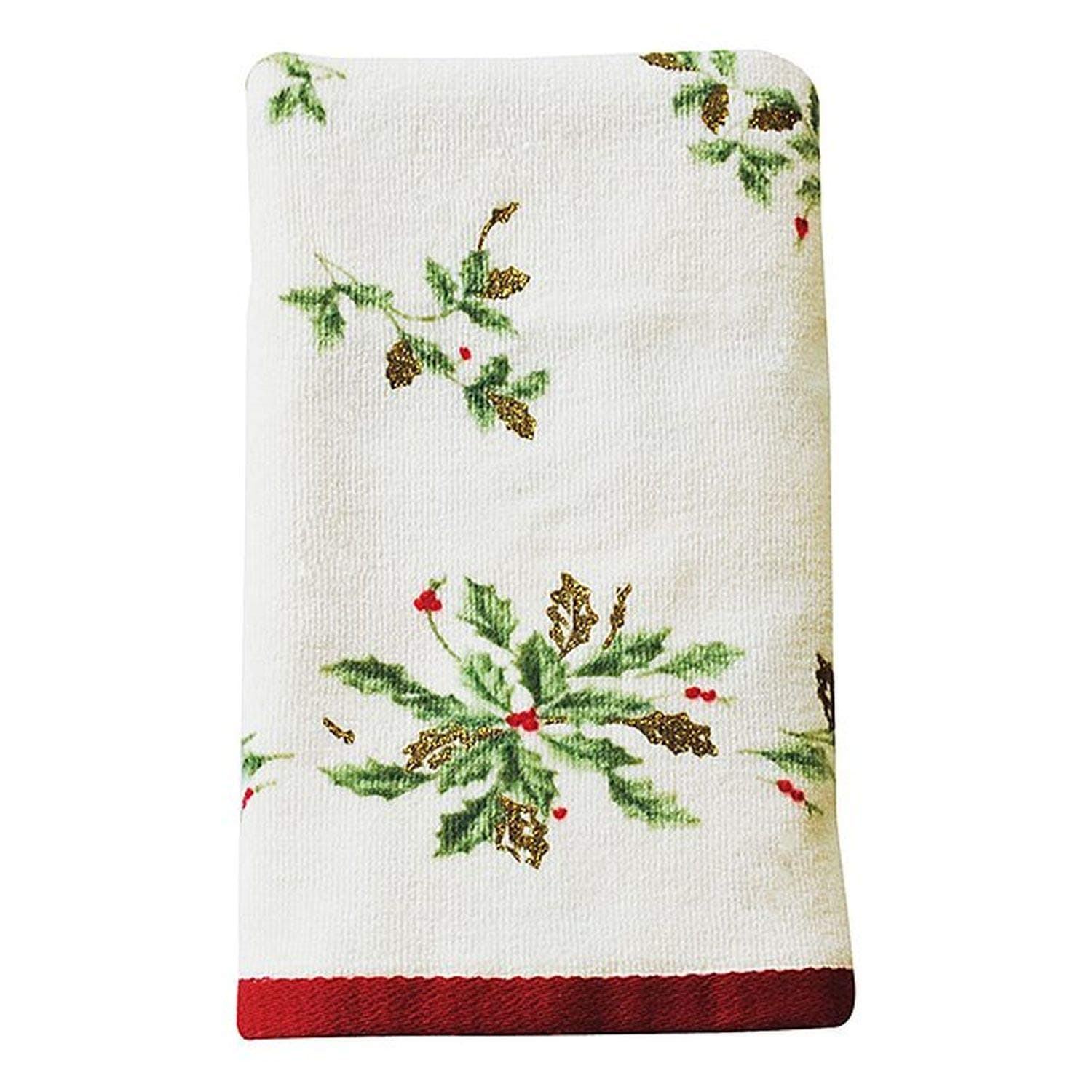 39-30602MLT Lenox Holiday Nouveau 4 PC Bath Hand/Tip Set, Multi