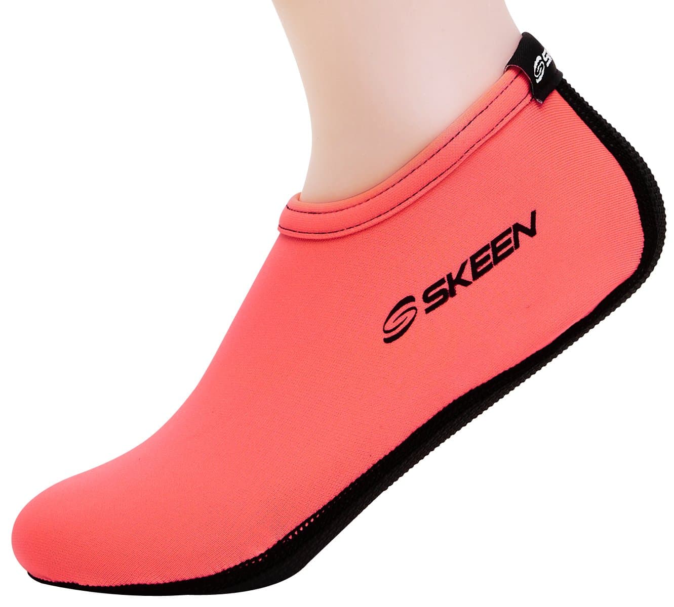 Skeen Ultra Lightweight Water Shoes Aqua Socks (2. S (US Kids: 13.5~2), Orange)