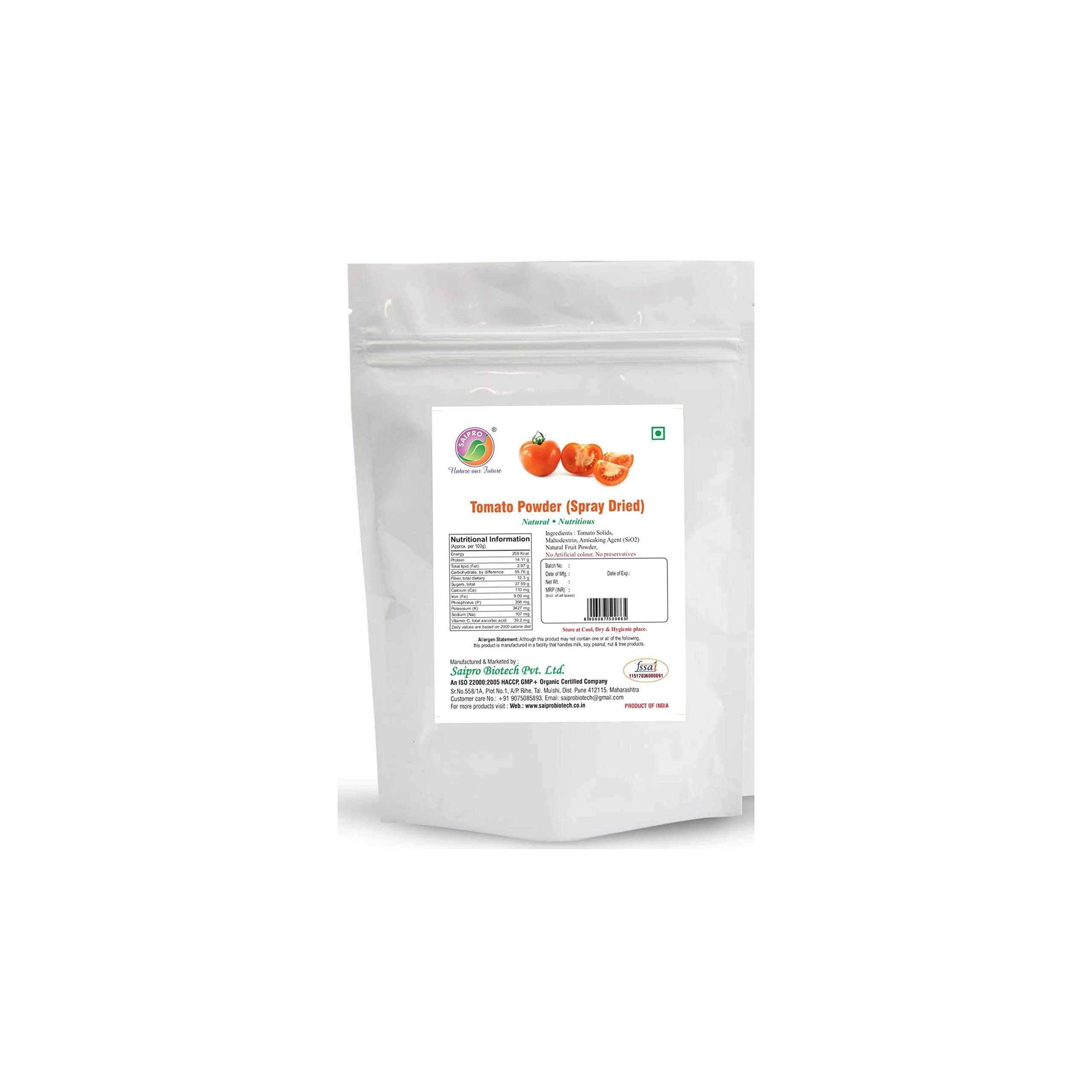 Saipro Pomogrenate Powder, Strawberry Powder, Pineapple Powder Combo of 3 each 200 gm (total 600 gm) | For Food| Juice| Smoothie| Ingredient in beverages, cooking,baking, cosmetics, all natural No Artificial, Color No Preservatives