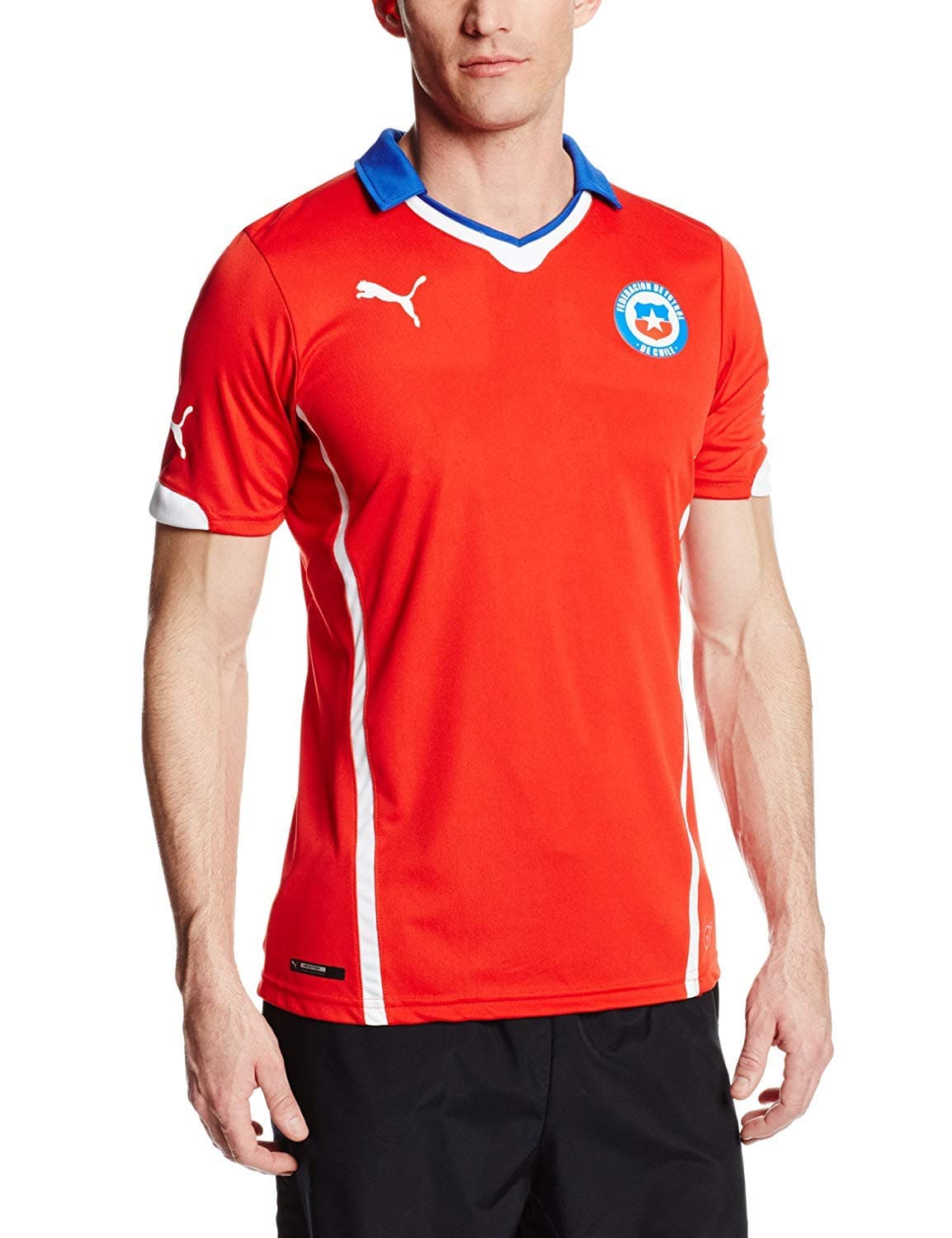 Puma Men's Chile Home Replica Soccer Jersey