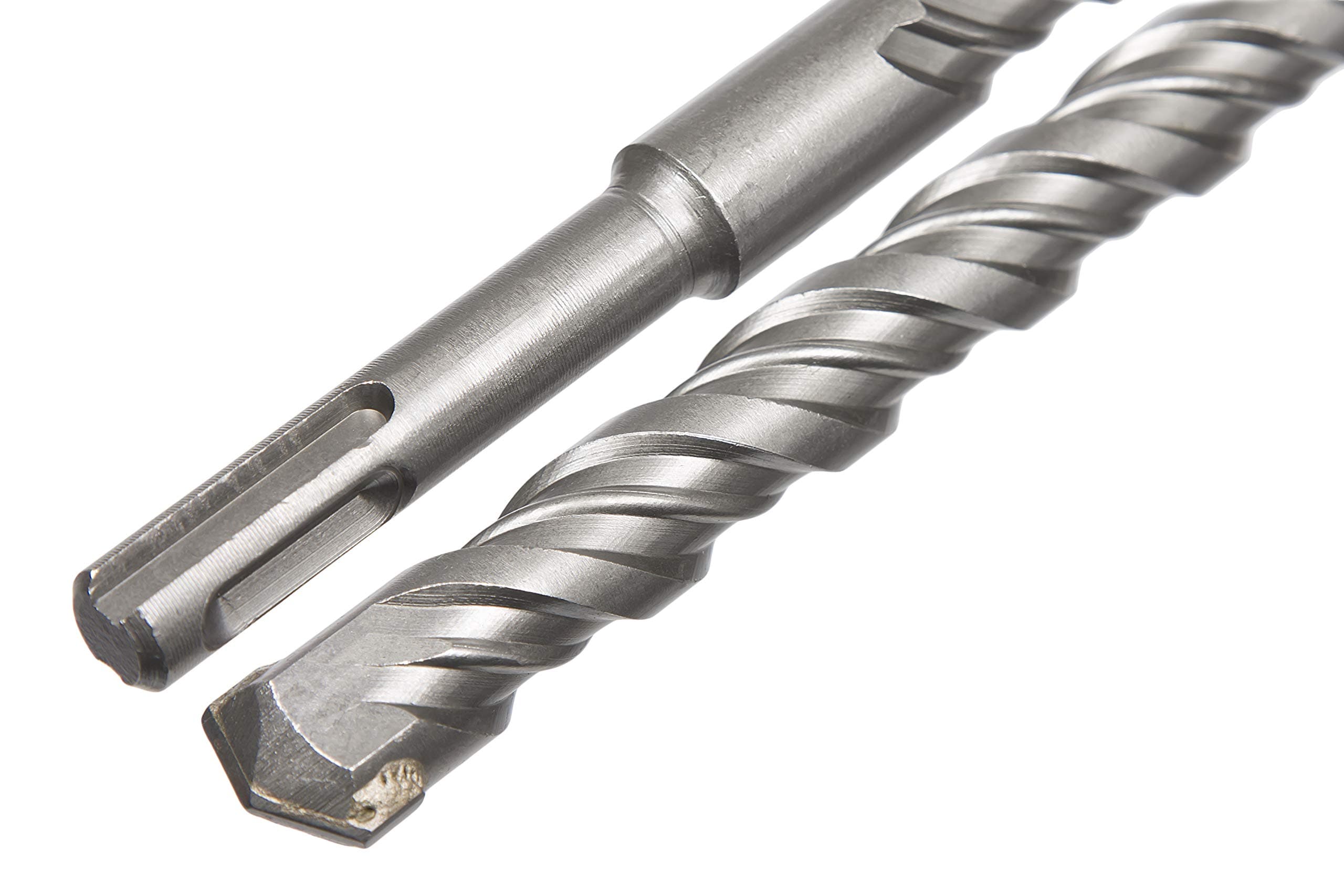 UK Drills - SDS Plus Hammer Drill Bit - Tungsten Carbide Tip, Fully Hardened Tool - To Be Used in Granite, Concrete & Masonry - 10.0mm x 360mm