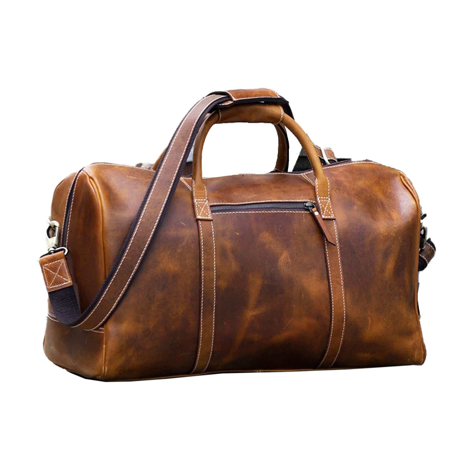 Leather Travel Duffel Bags