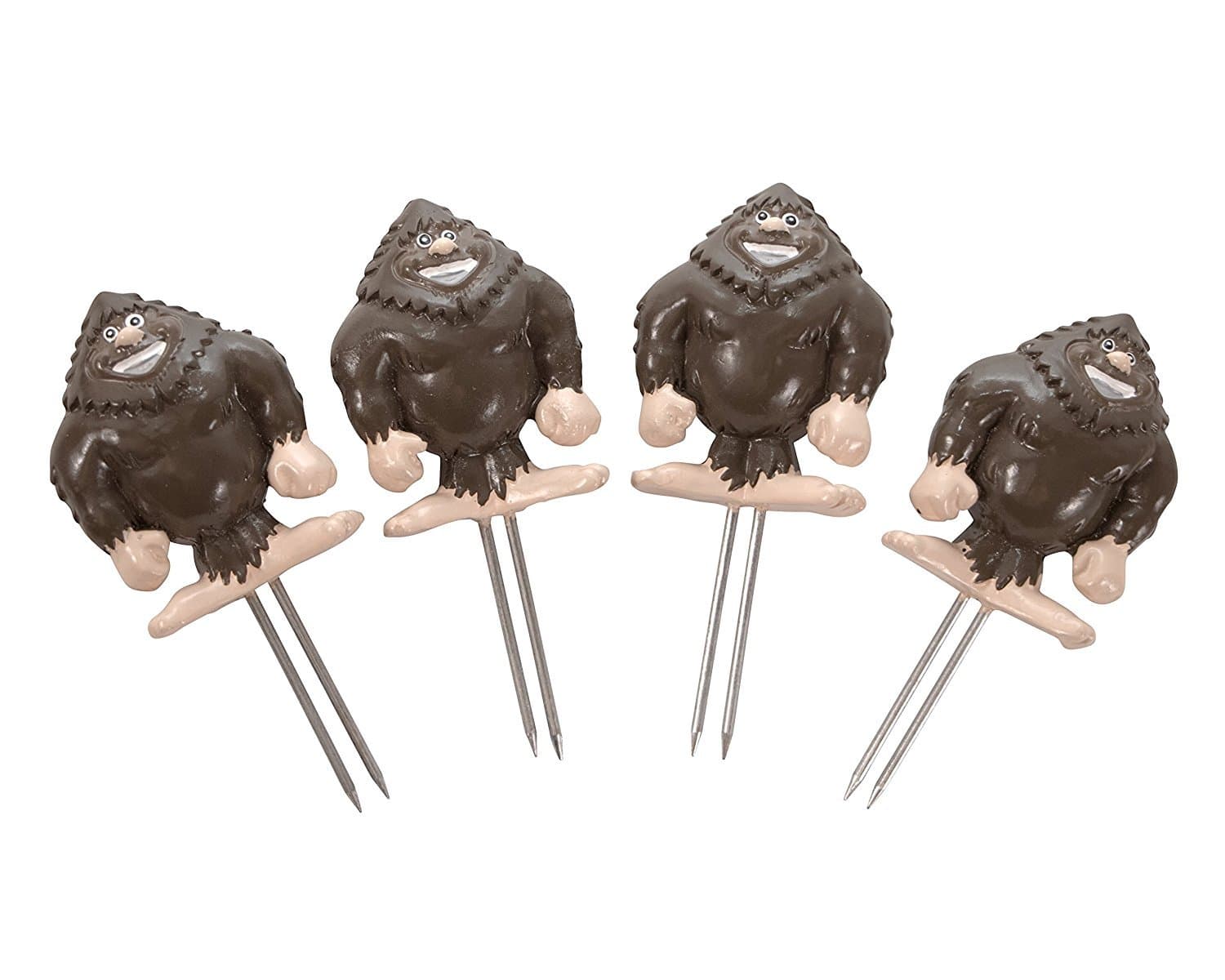 Corn Holders - Set of 4 - The Perfect Gift for the Sasquatch, Yeti, or Big Foot Lover on Your List (1)
