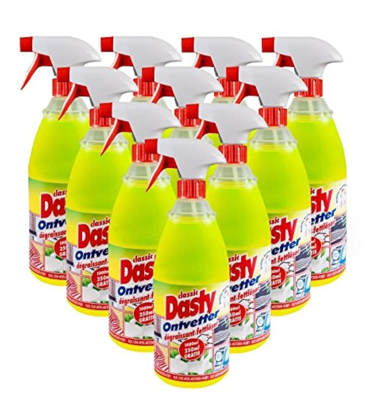 10x dasty classic grease remover (Ontvetter).