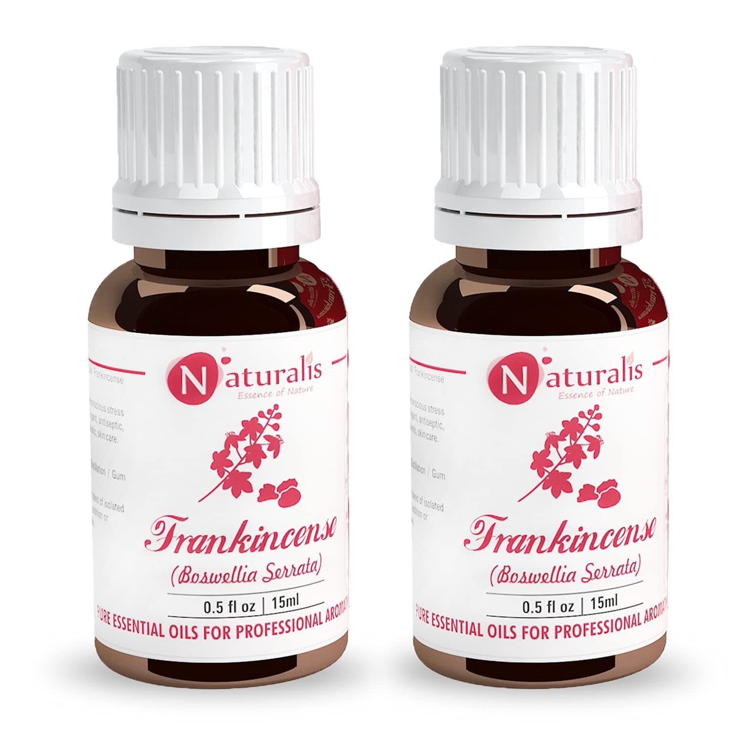 Naturalis Frankincense Essential Oil 100% Pure & Natural - 15Ml Pack of 2