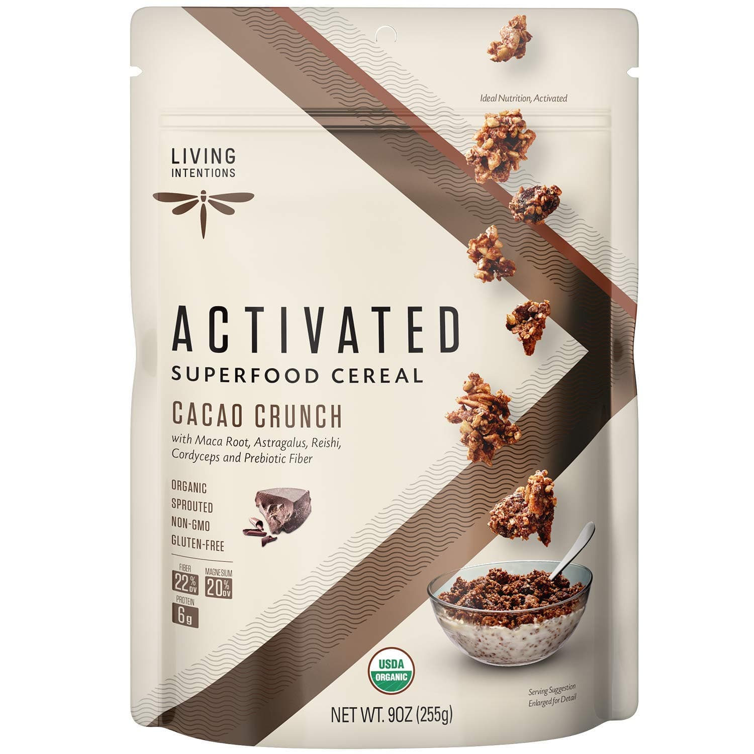 Activated Superfood Cereal Cacao Crunch 9 Oz. 138462