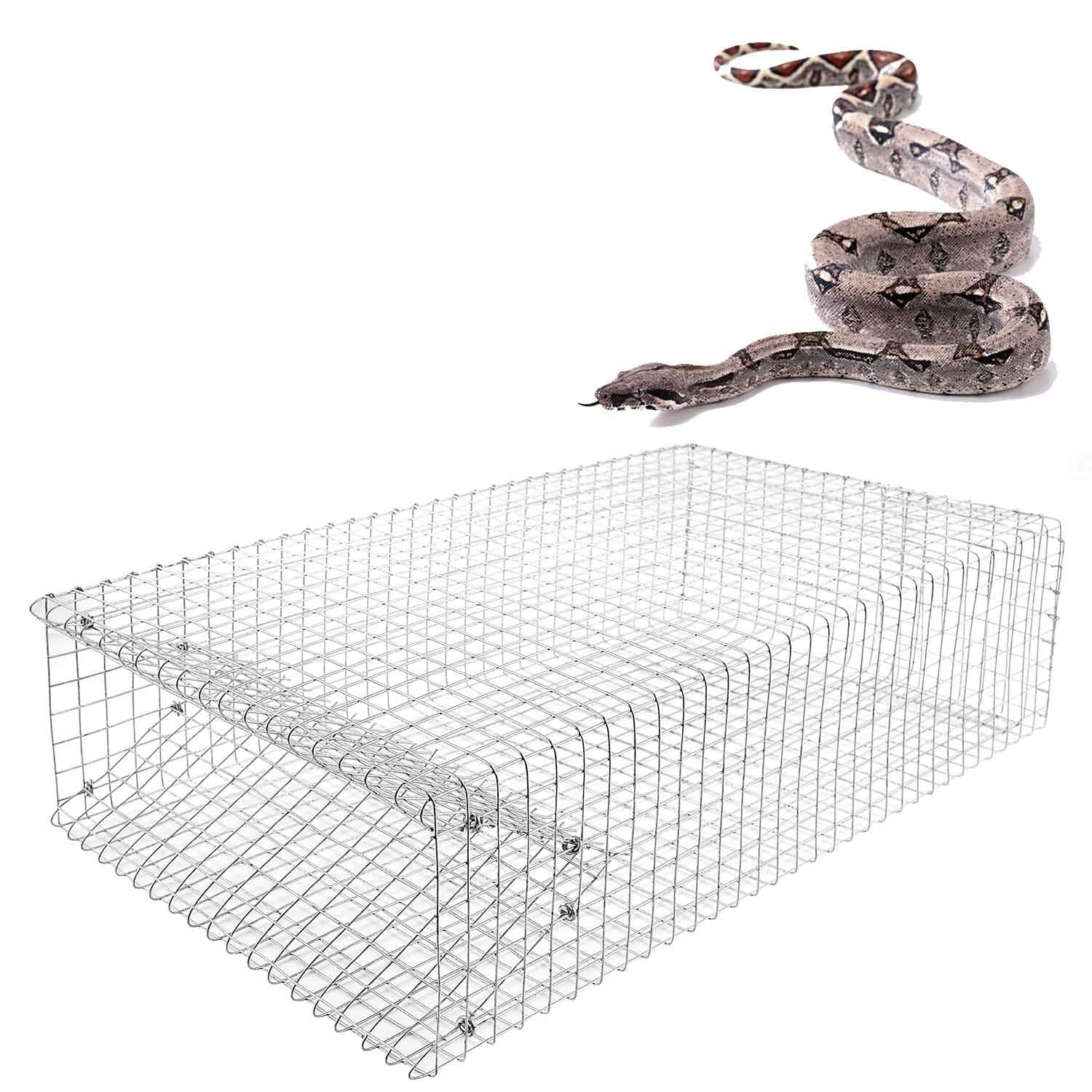 AmazingTraps The Amazing Humane Snake Trap - Catches and Release All Kinds of Snakes - Reusable!