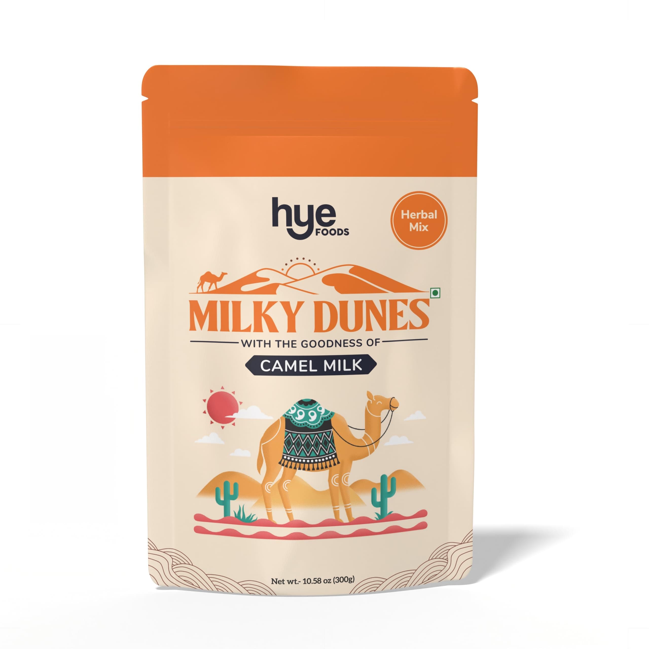 HYE FOODS Milky Dunes Herbal Camel Milk Powder 300gms