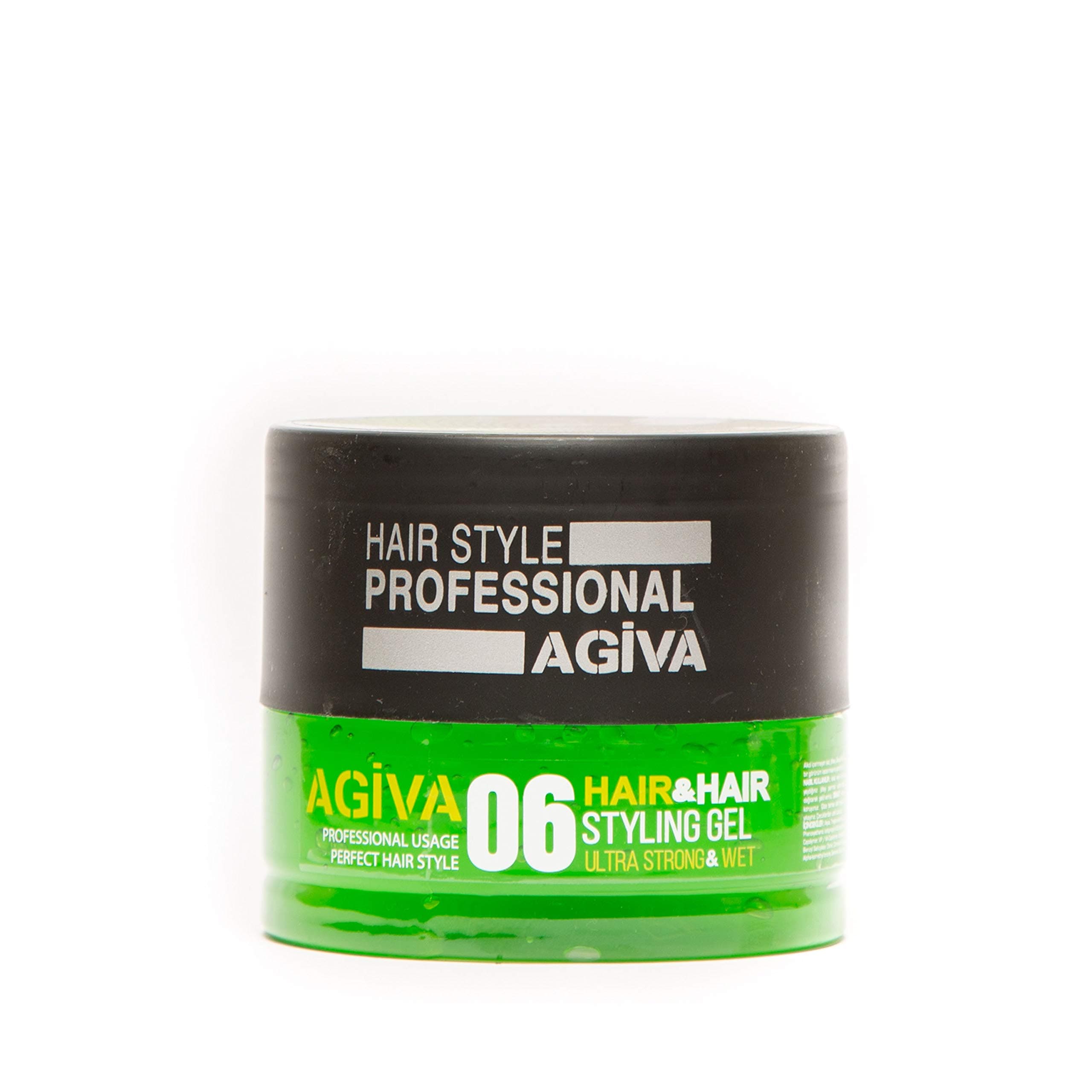 AgivaHair Styling Gel 06 Ultra Strong Hold Wet Look 24oz