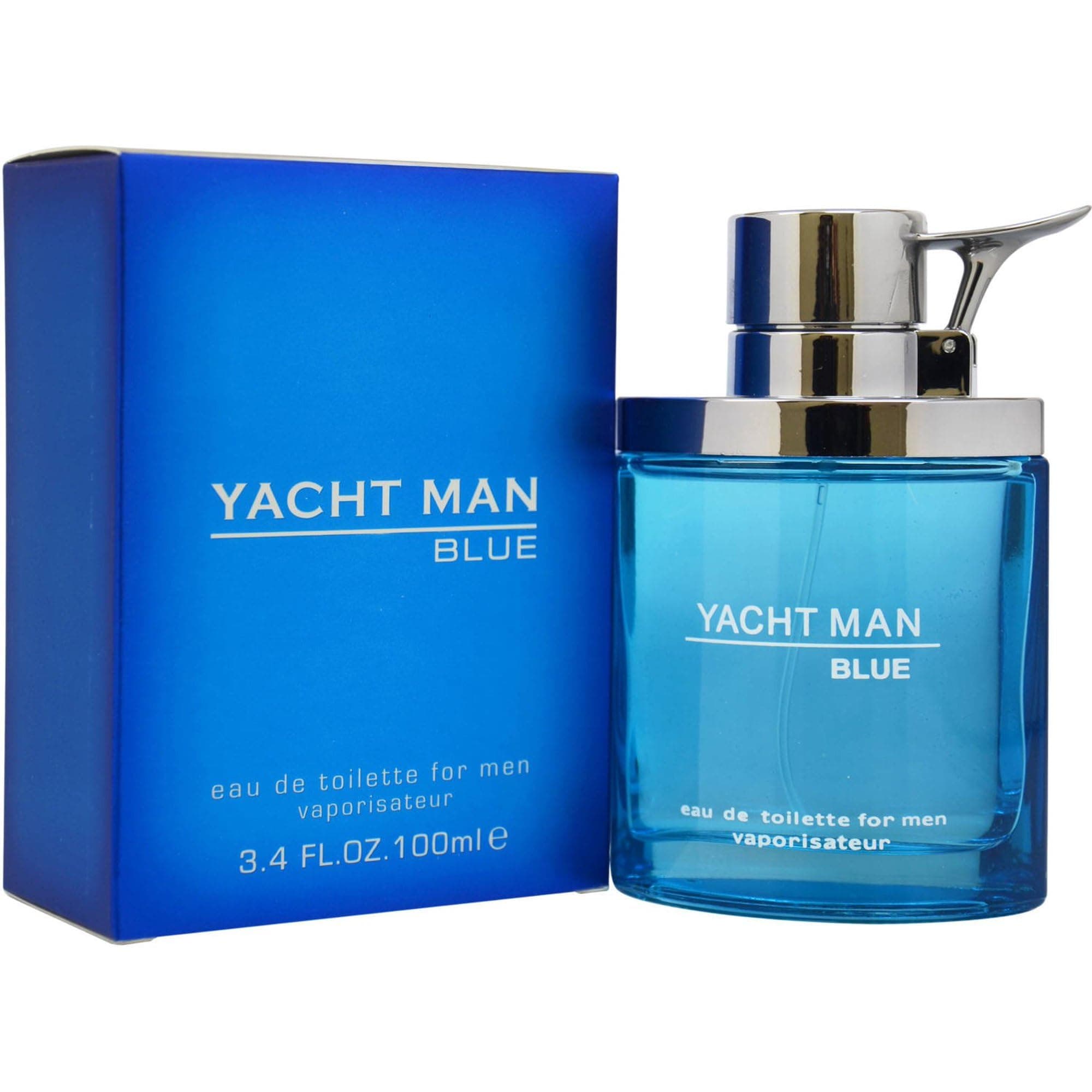 Myrurgia Yacht Man Blue for Men, 3.4 oz EDT Spray