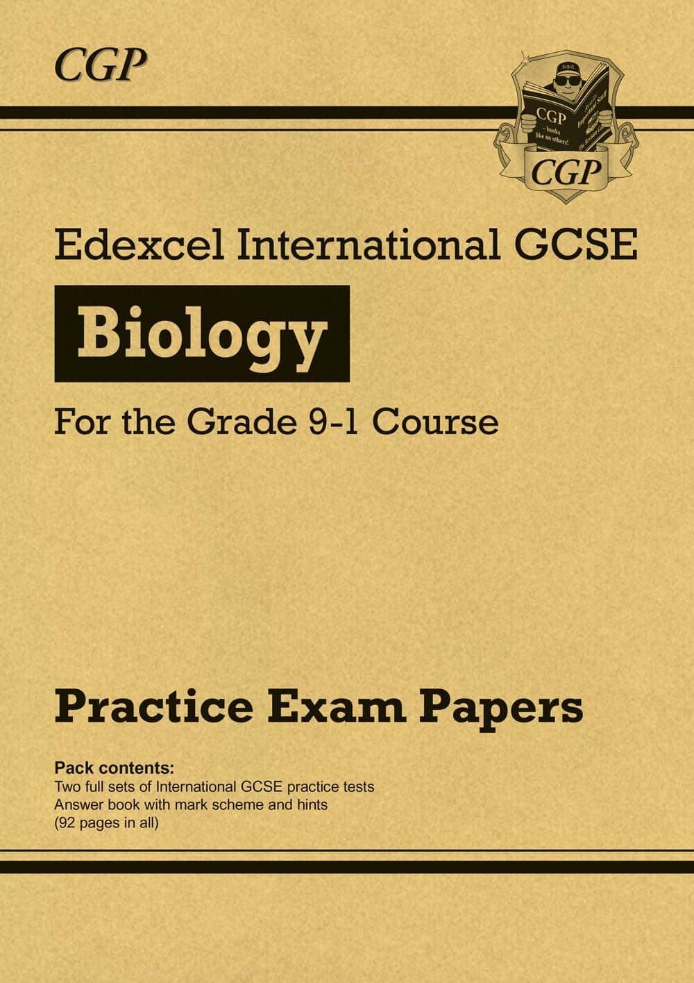 New Edexcel International GCSE Biology Practice Papers - for the Grade 9-1 Course: perfect for catch-up and exams in 2022 and 2023 (CGP IGCSE 9-1 Revision)