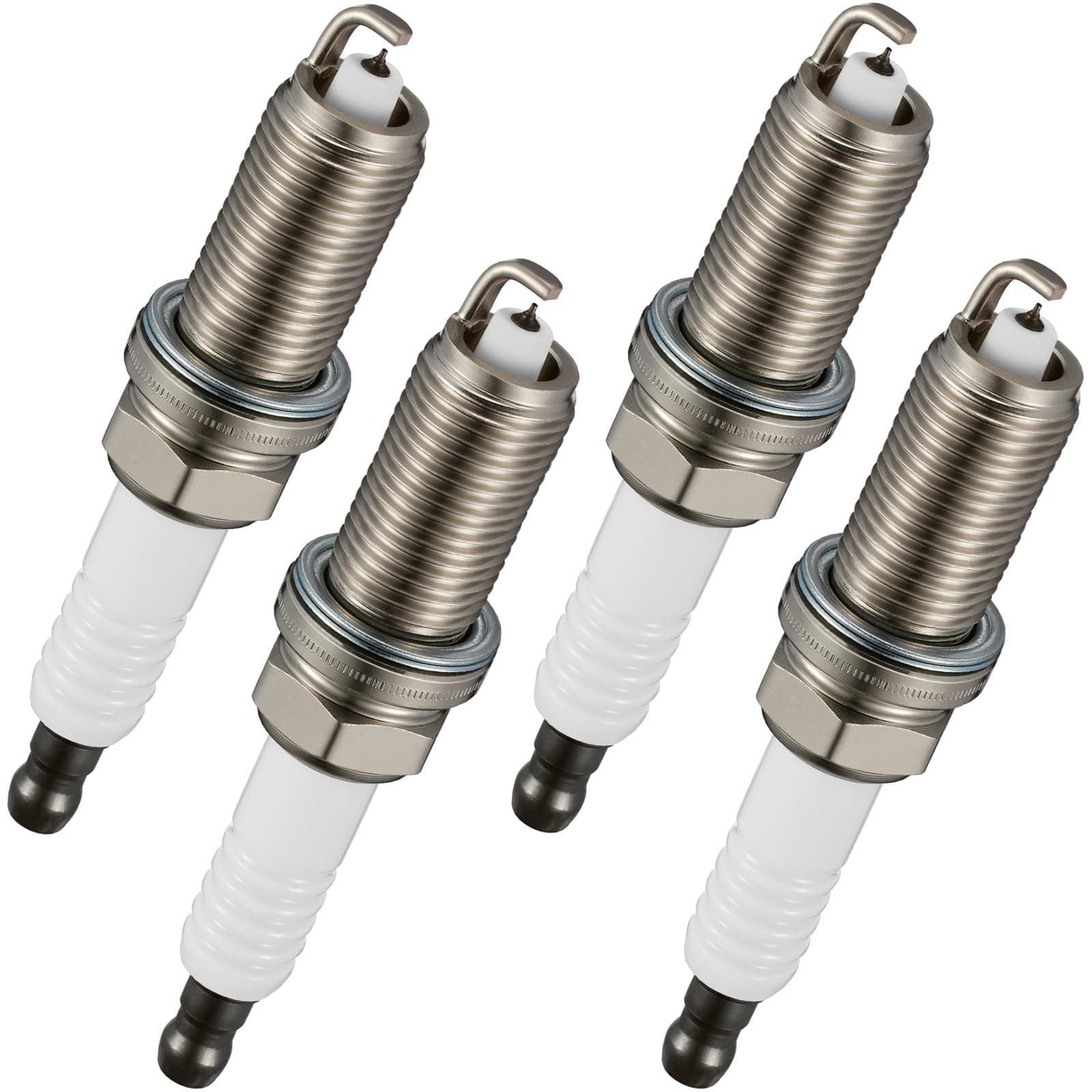 AP5325 Iridium Spark Plugs Compatible with Altima for Toyota RAV4 for Dodge Dart for Hyundai Sonata Sportage Cherokee 1.8L 2.0L 2.4L 2.5L 2.7L L4 Engine Replacement for 95712, Set of 4
