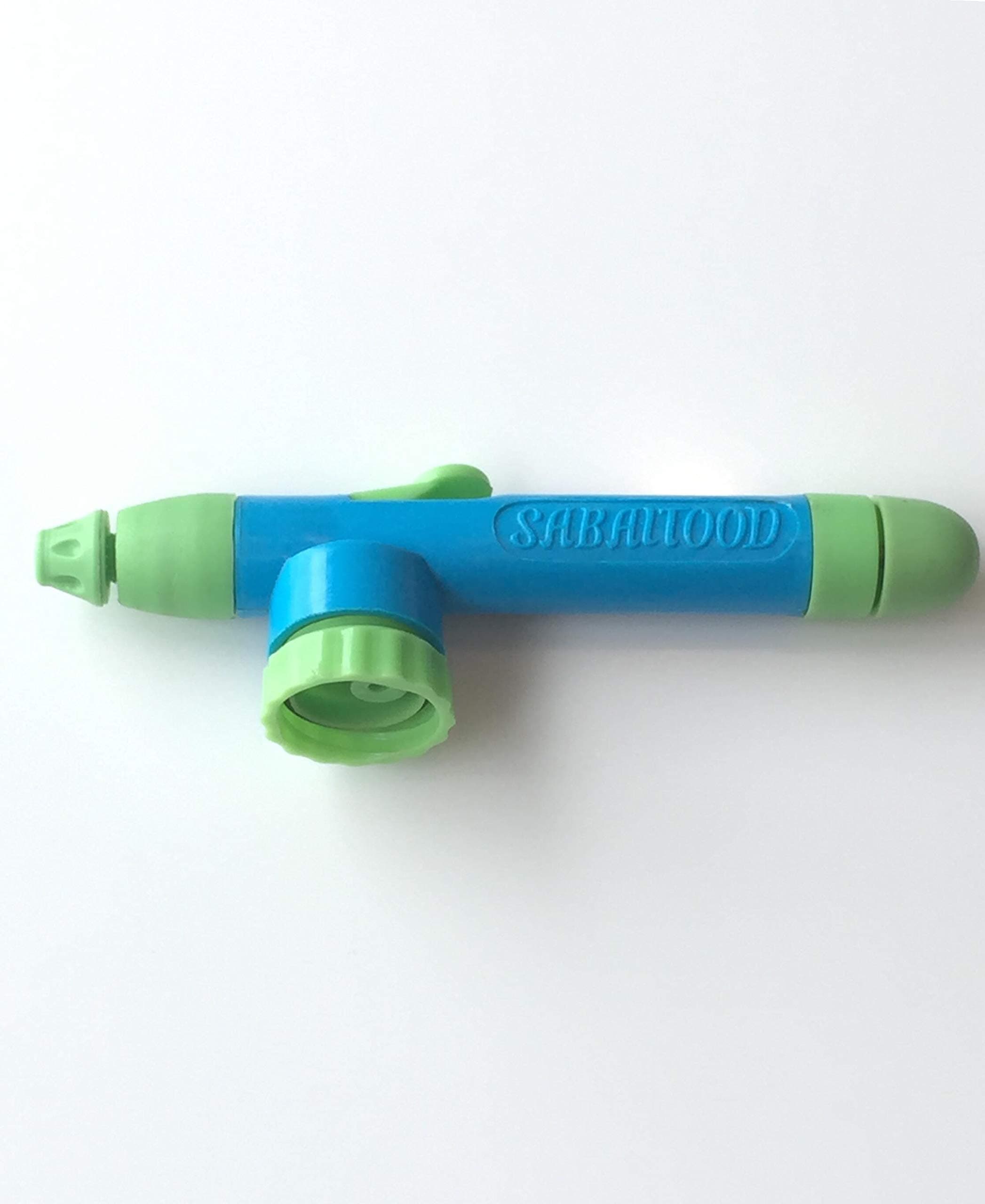 Portable Travel Bidet Sprayer, Hand Held and Easy to Use (GRAB TIGHTLY AT THE SEAL AND THE TOP OF BOTTLE FOR A STRONG SPRAY) with Turbo Nozzle and Pump, 450ml Capacity