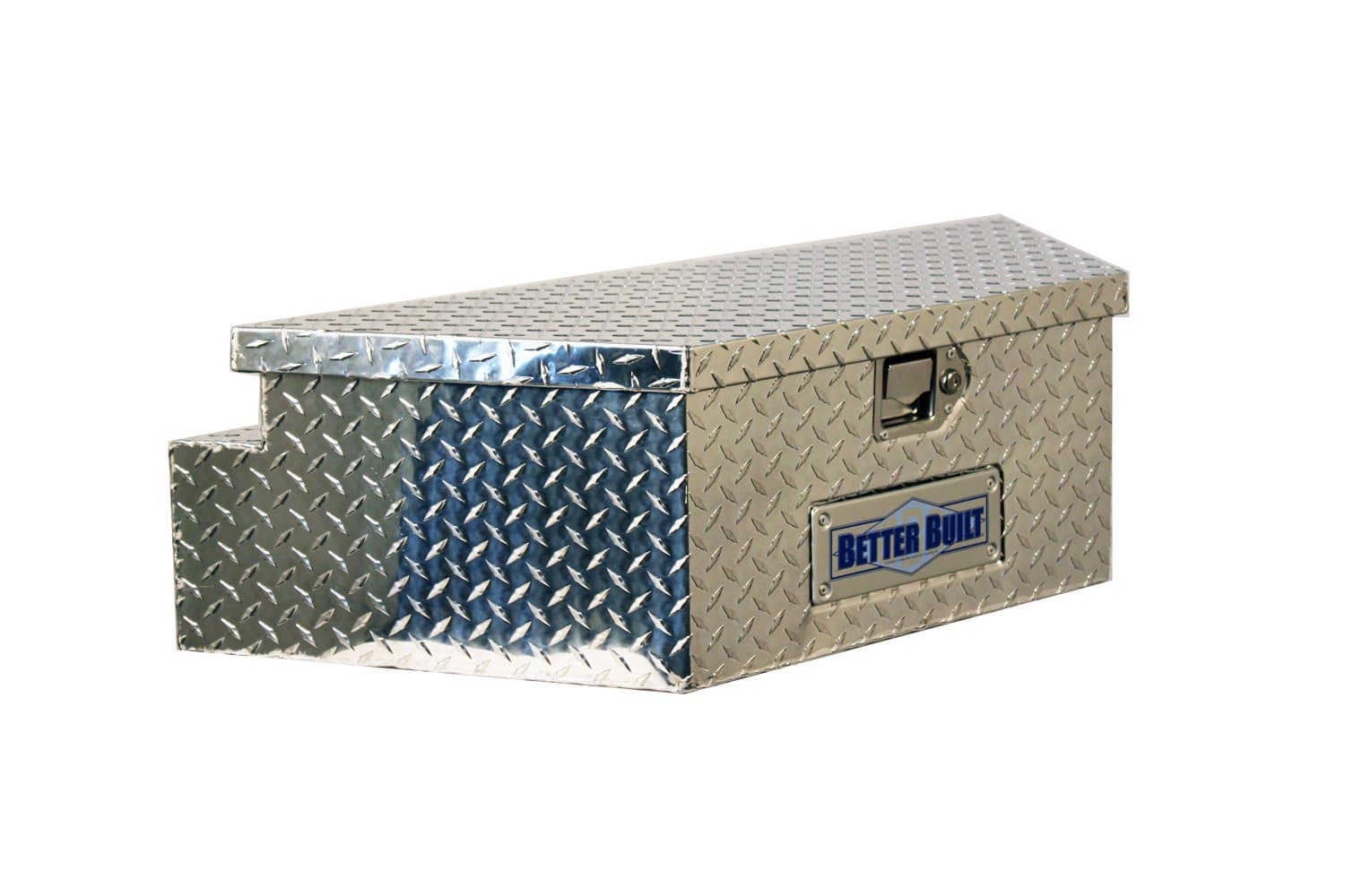Better Built 66010148 Utility Trailer Tongue Tool Box L 39 in. x W 16.5 in. x H 12 in. Brite Aluminum Wide Utility Trailer Tongue Tool Box