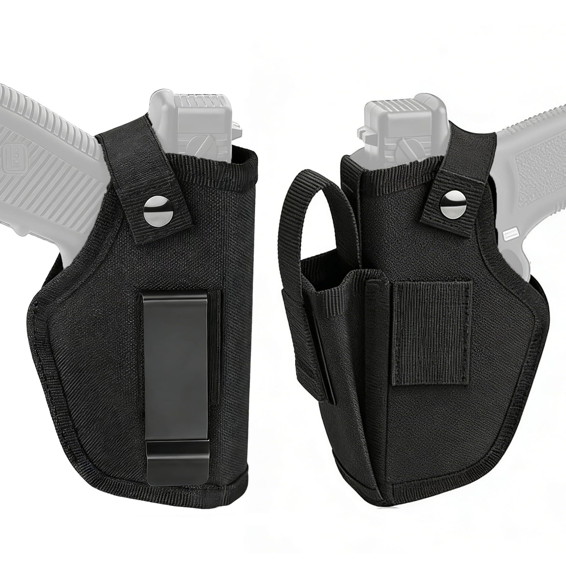 Gun Universal Holster IWB/OWB 9mm Gun Holsters for Men&Women 2Pack