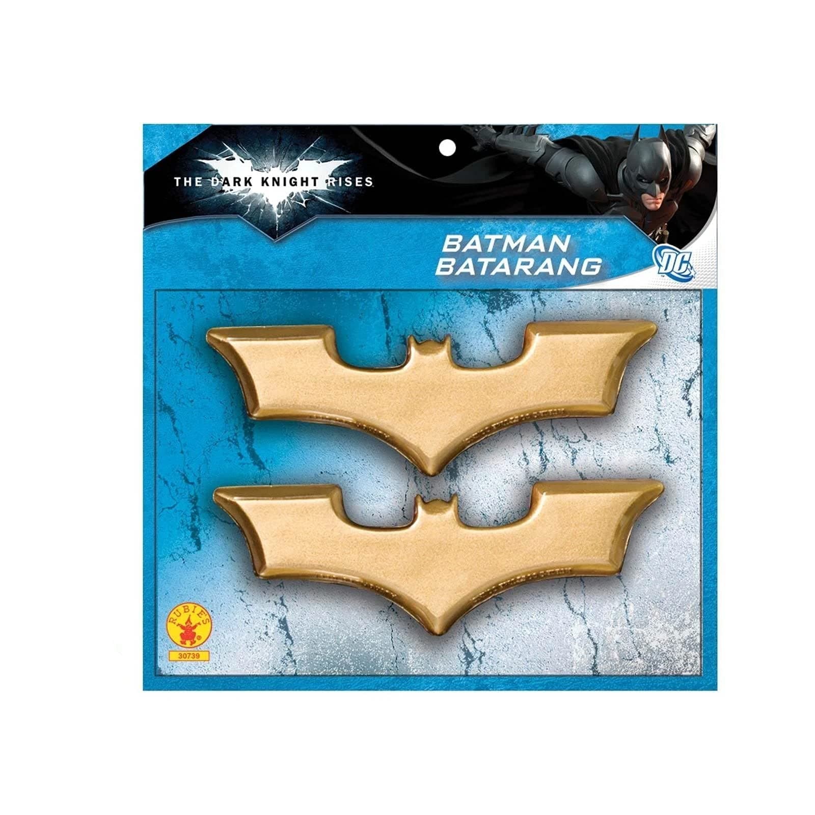 Rubie's Plastic Batman: The Dark Knight Rises: Batarangs (Gold)