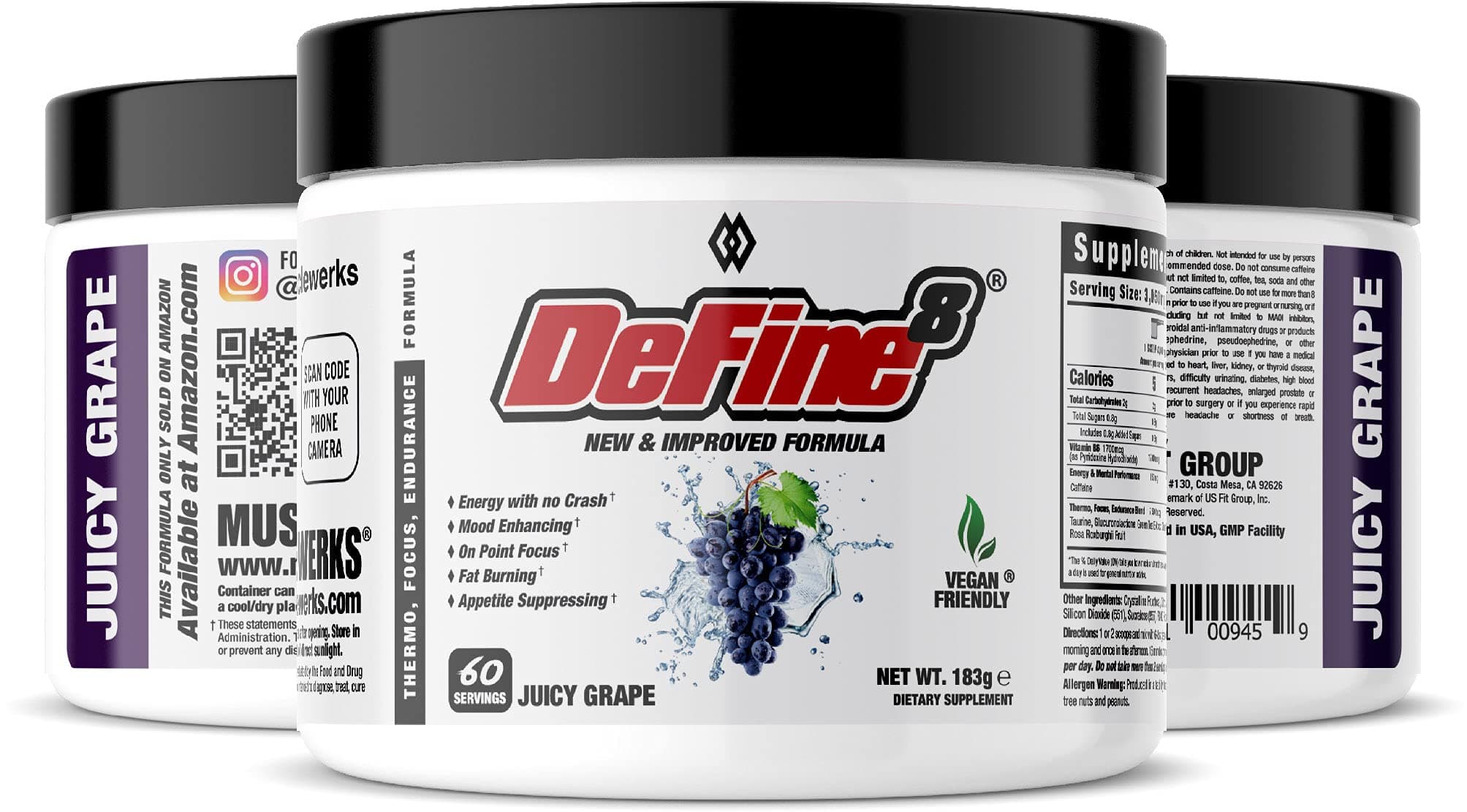 DeFine8: Juicy Grape - Energy & Focus