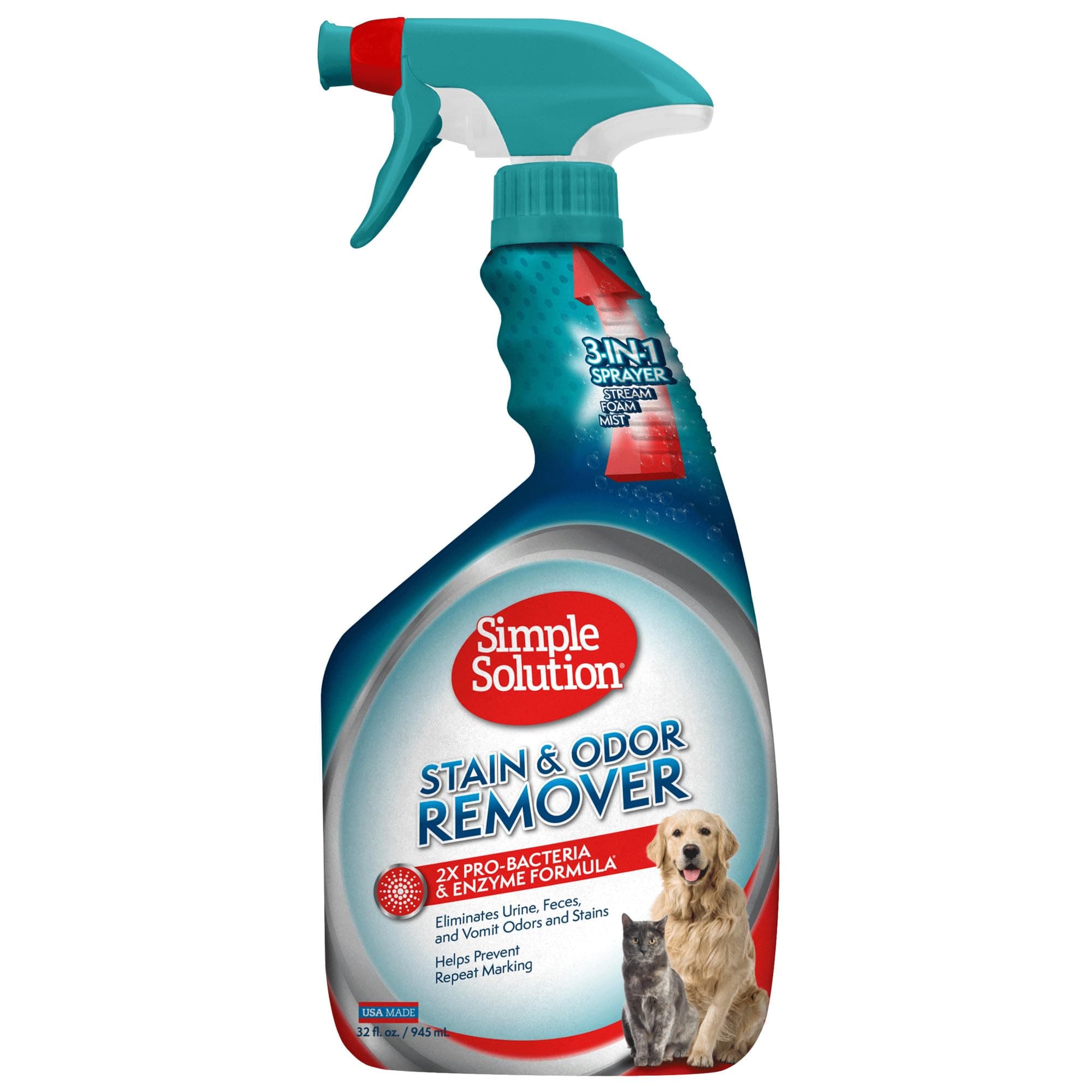 Simple Solution The Bramton Company Stain and Odour Remover, 32 oz