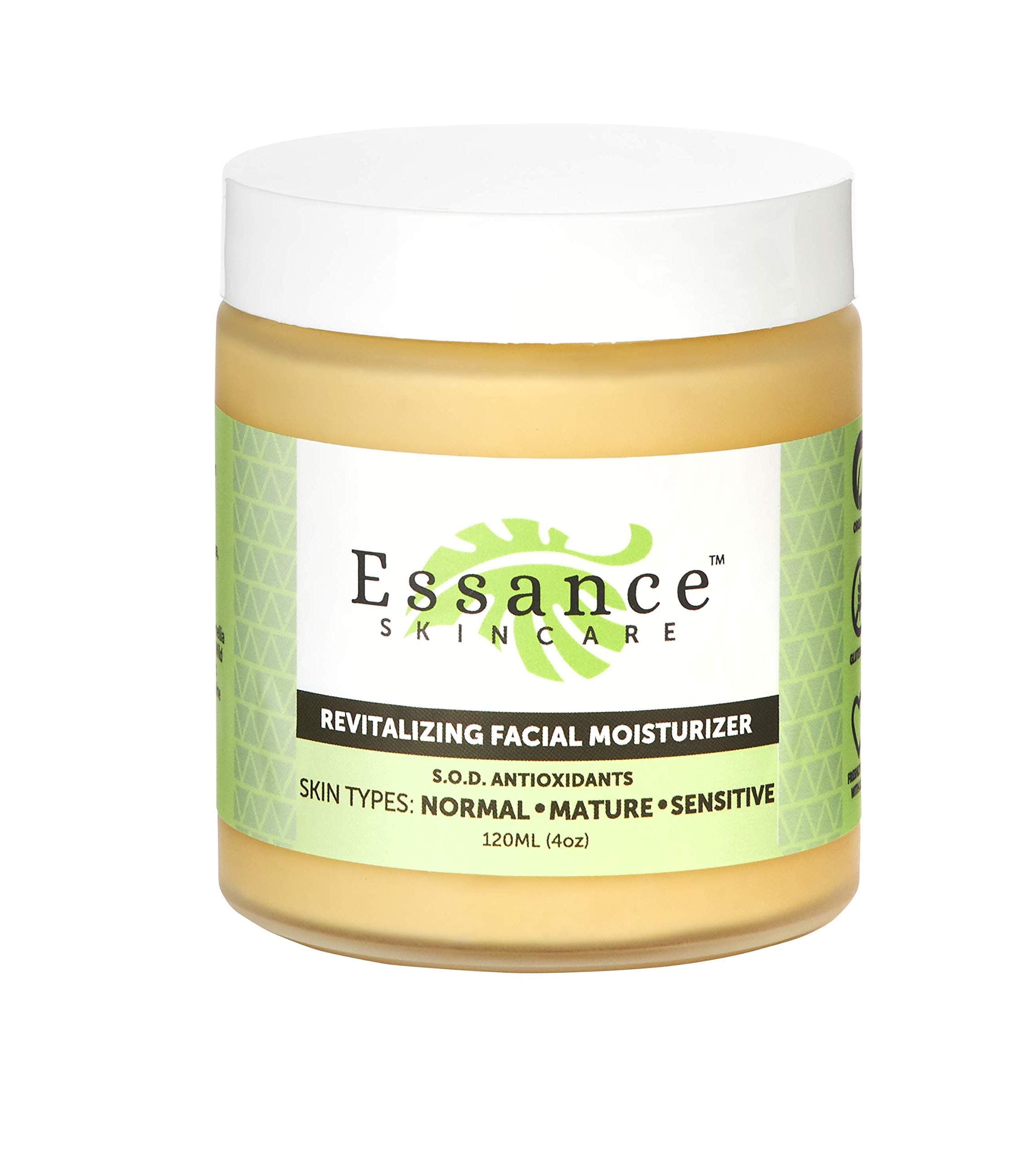 Essance – Revitalizing Night Crème with S.O.D. Antioxidants and Omegas, Face Moisturizer for Women & Men, Night Moisturizer for Face, Night Face Cream for Sensitive Skin, Normal, & Mature, 120mL