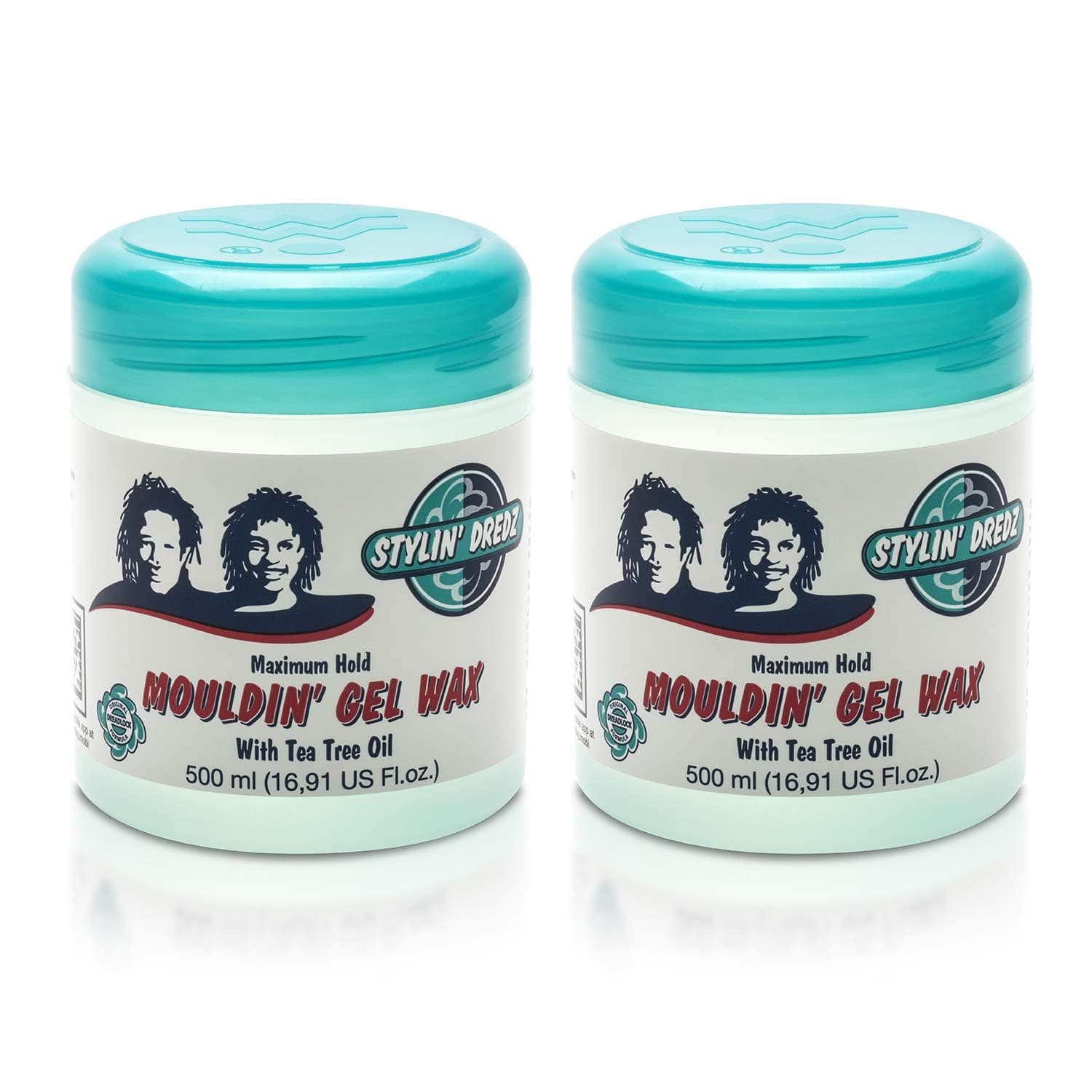 Moulding Gel Wax with Tea Tree Oil Hair Care 500 ml Pack of 2