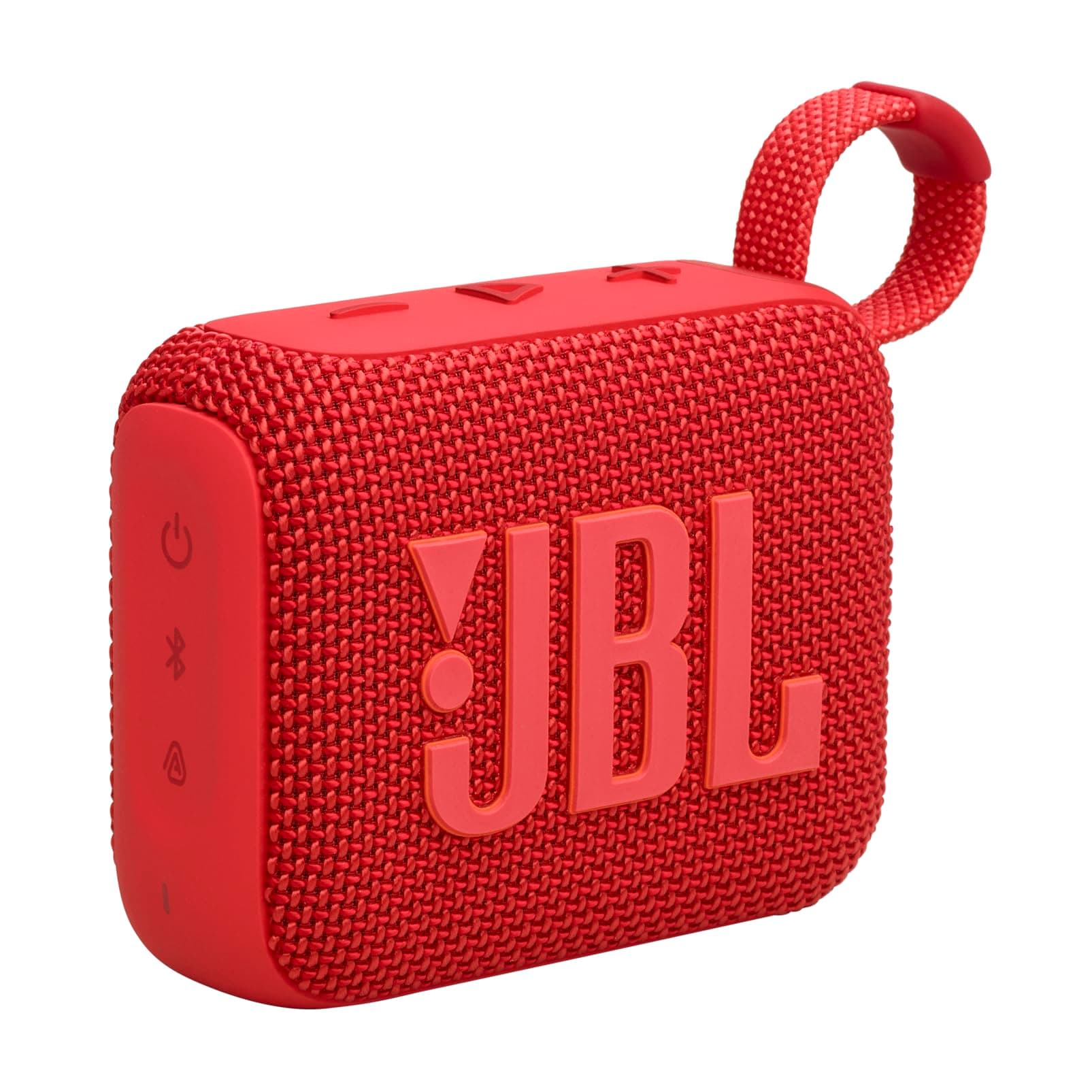 GO 4 – Ultra-Portable Bluetooth Speaker with AURACAST, Powerful Sound, 7H Playtime & Sleek Design, JBLGO4RED, Red