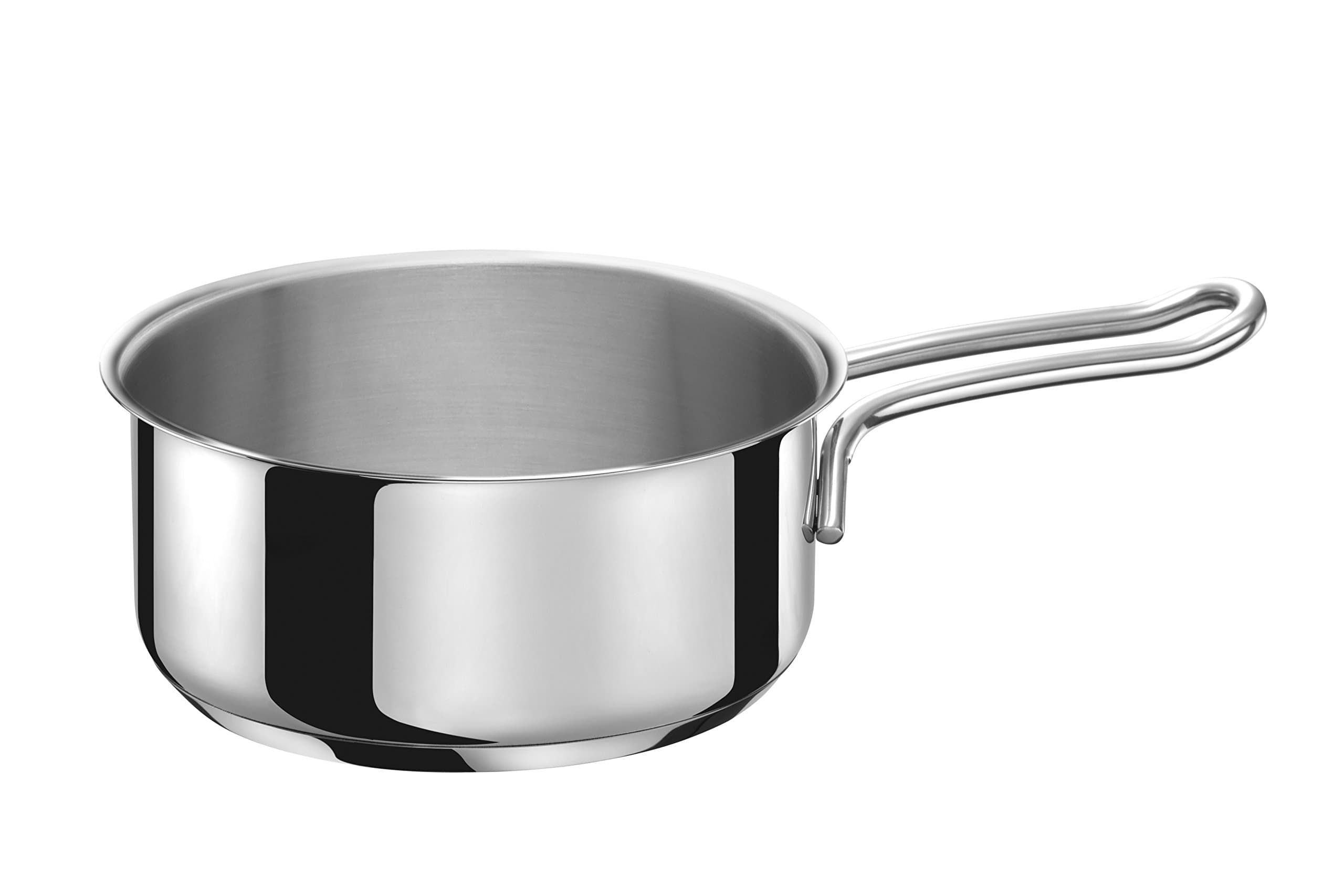 Aeternum Divine Casserole with 1 Handle, Steel, Silver 14 cm silver