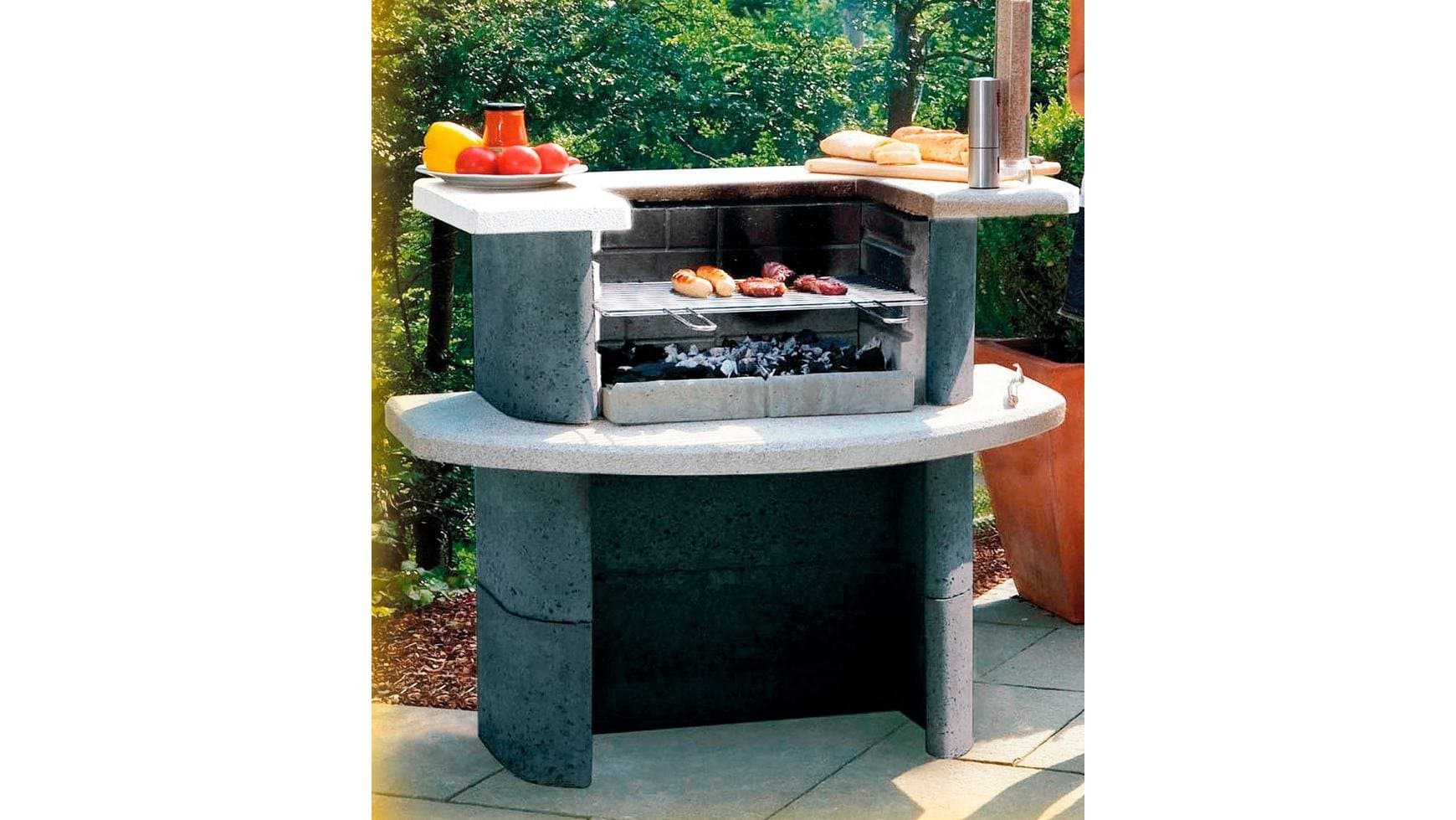 Buschbeck Rica Grill Bar - W/D/H: 110/65/93 cm