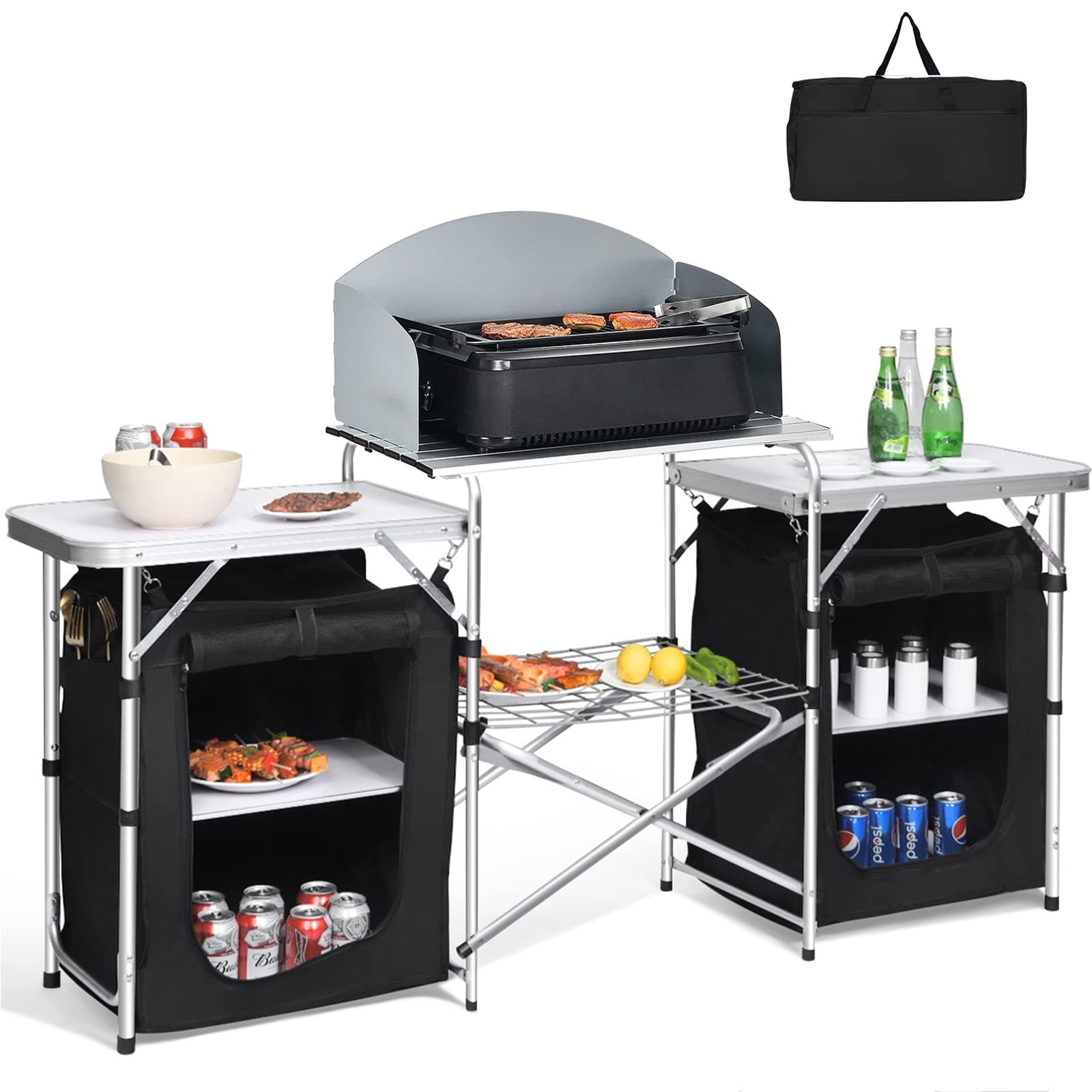 Folding Camping Kitchen Table