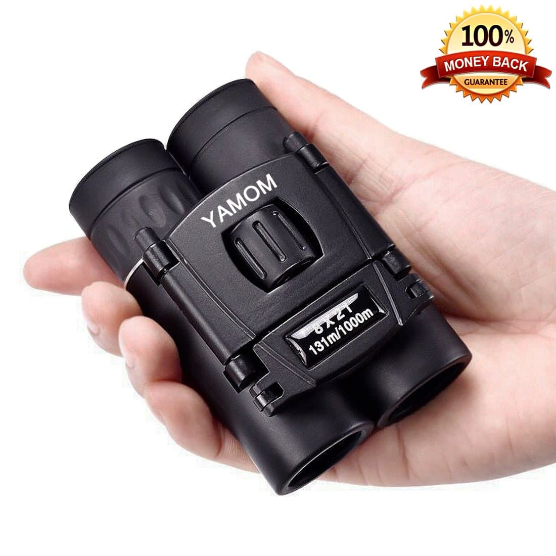 Compact Folding Binoculars Travel Mini Telescope Easily Carry Focus Optics HD 8x21 Lenes for Outdoors Sports Hiking Bird Watching Concert