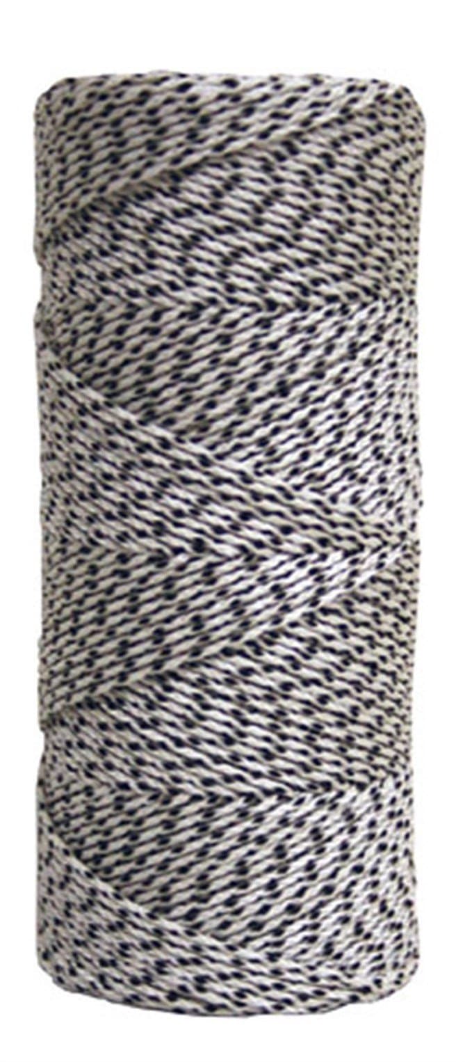 Kraft Tool BC352 Premium Professional Bonded Braided Masons Line with 500-Feet Tube, White/Black, One Size