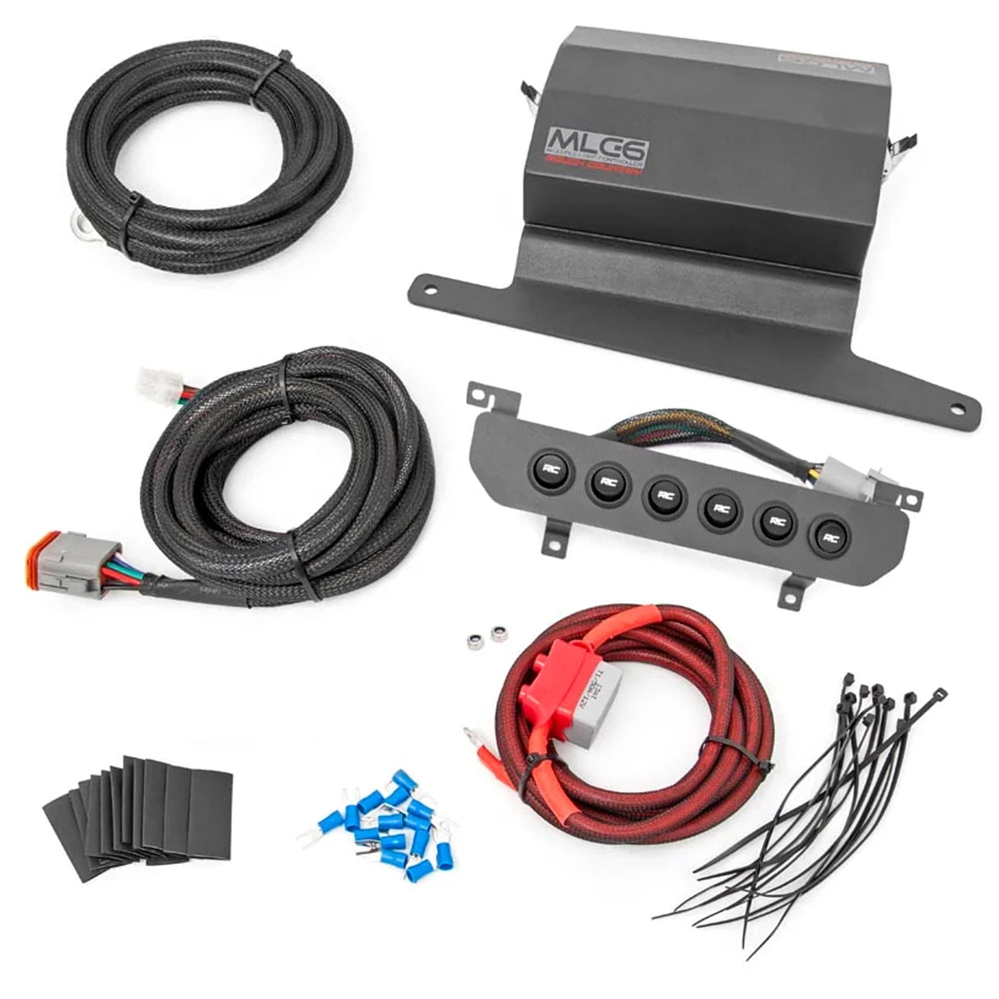 Rough Country MLC-6 for 2018-2020 Jeep Wrangler JL/Gladiator JT - 70964, black