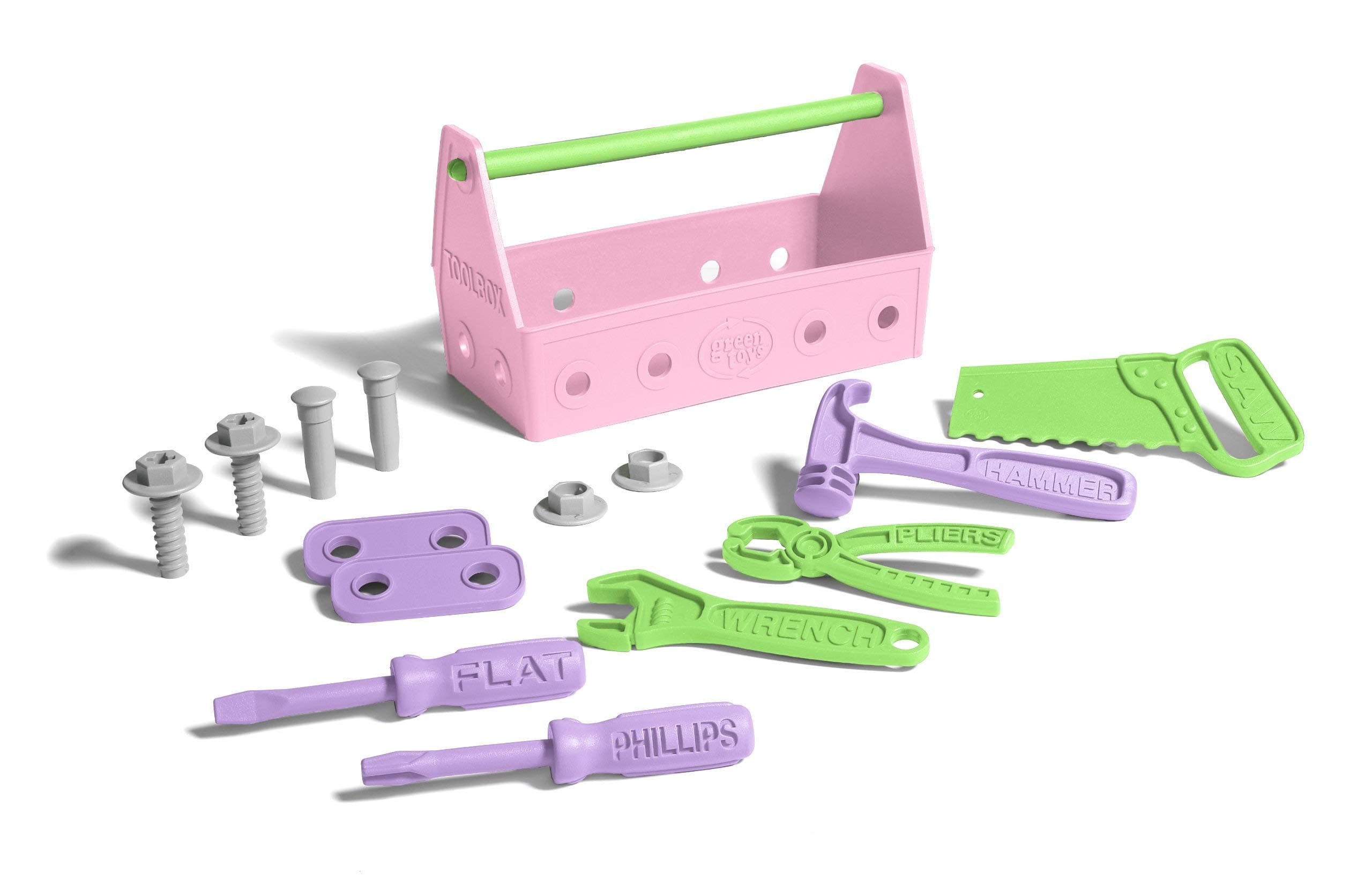 Green Toys Tool Set-Pink, Assorted
