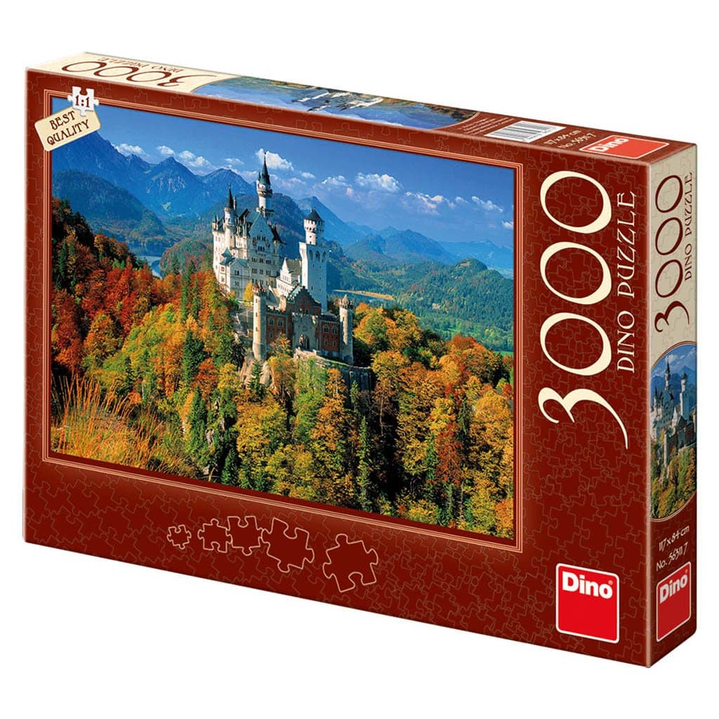Dino Toys 563117 Neuschwastein In Autumn Jigsaws Puzzle