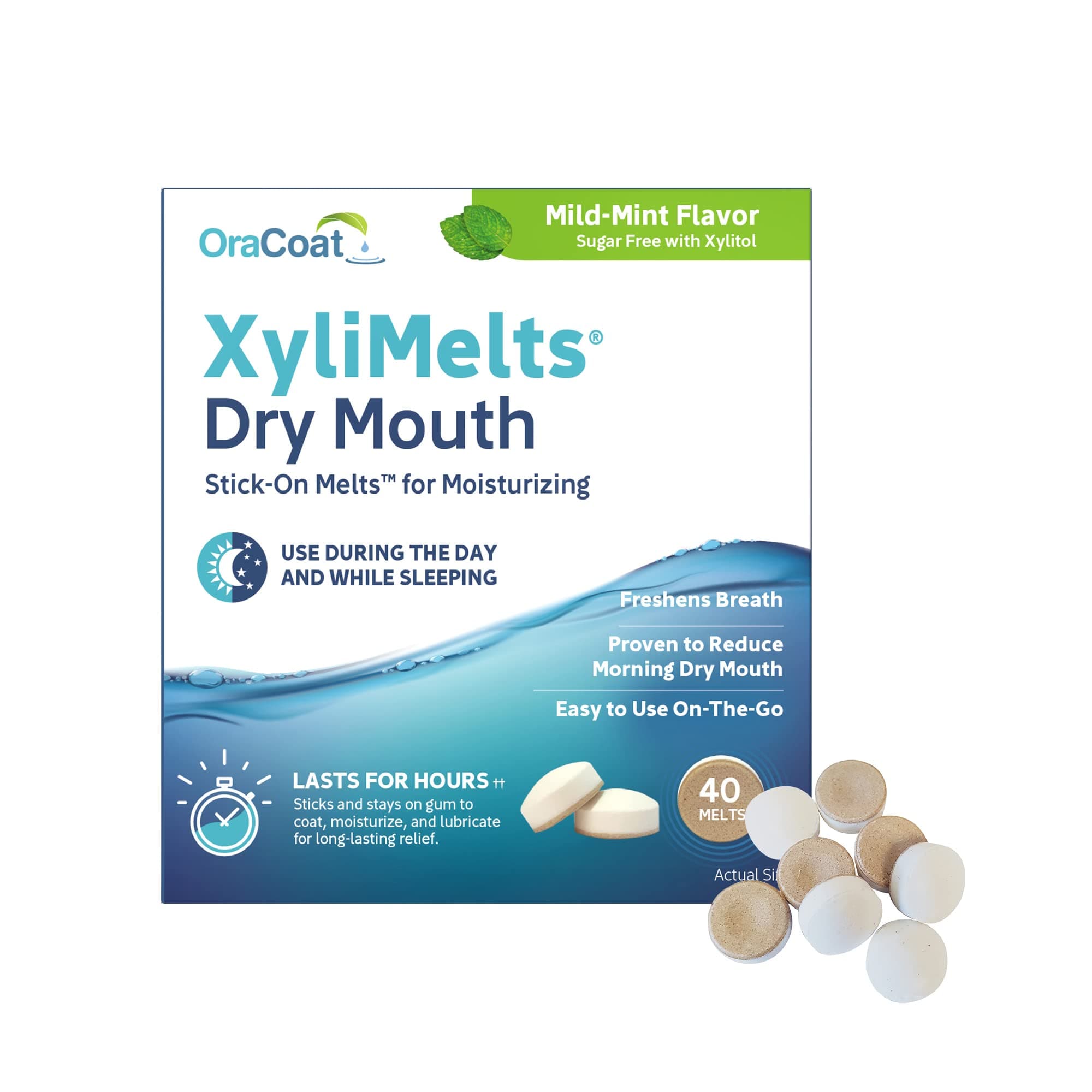 Oracoat Xylimelts, 40 Count
